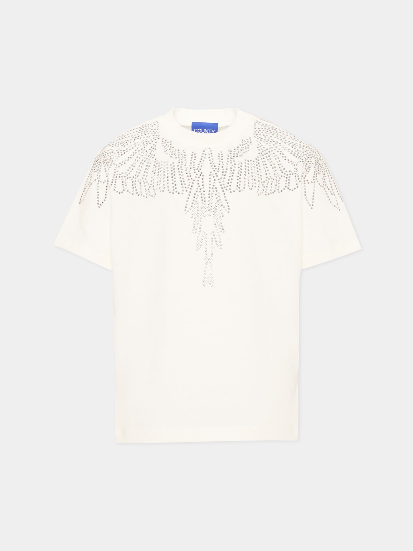 T-Shirt avorio per bambina con ali,County Of Milan Kids,F5CMJGTH013 002