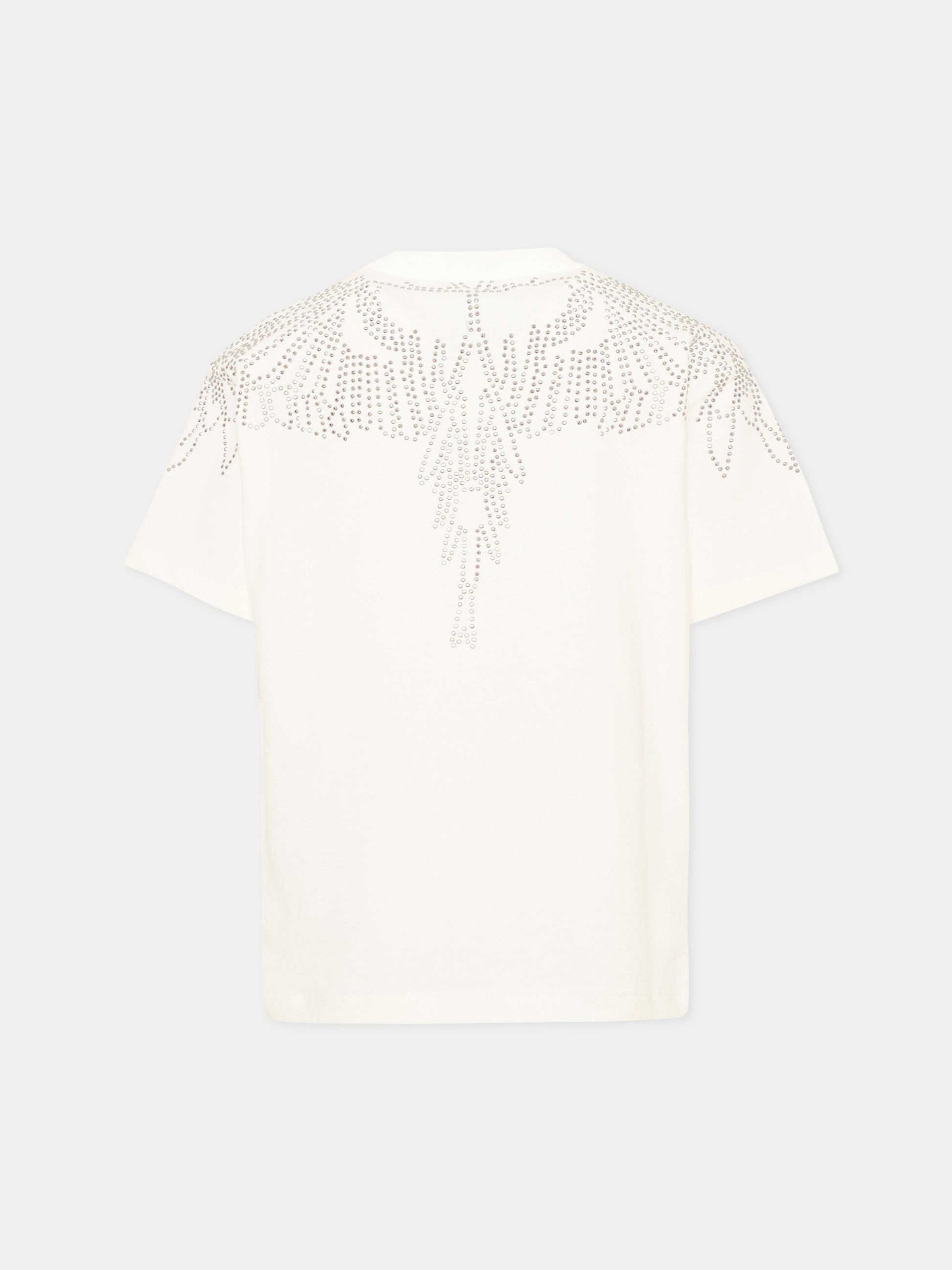 T-Shirt avorio per bambina con ali,County Of Milan Kids,F5CMJGTH013 002