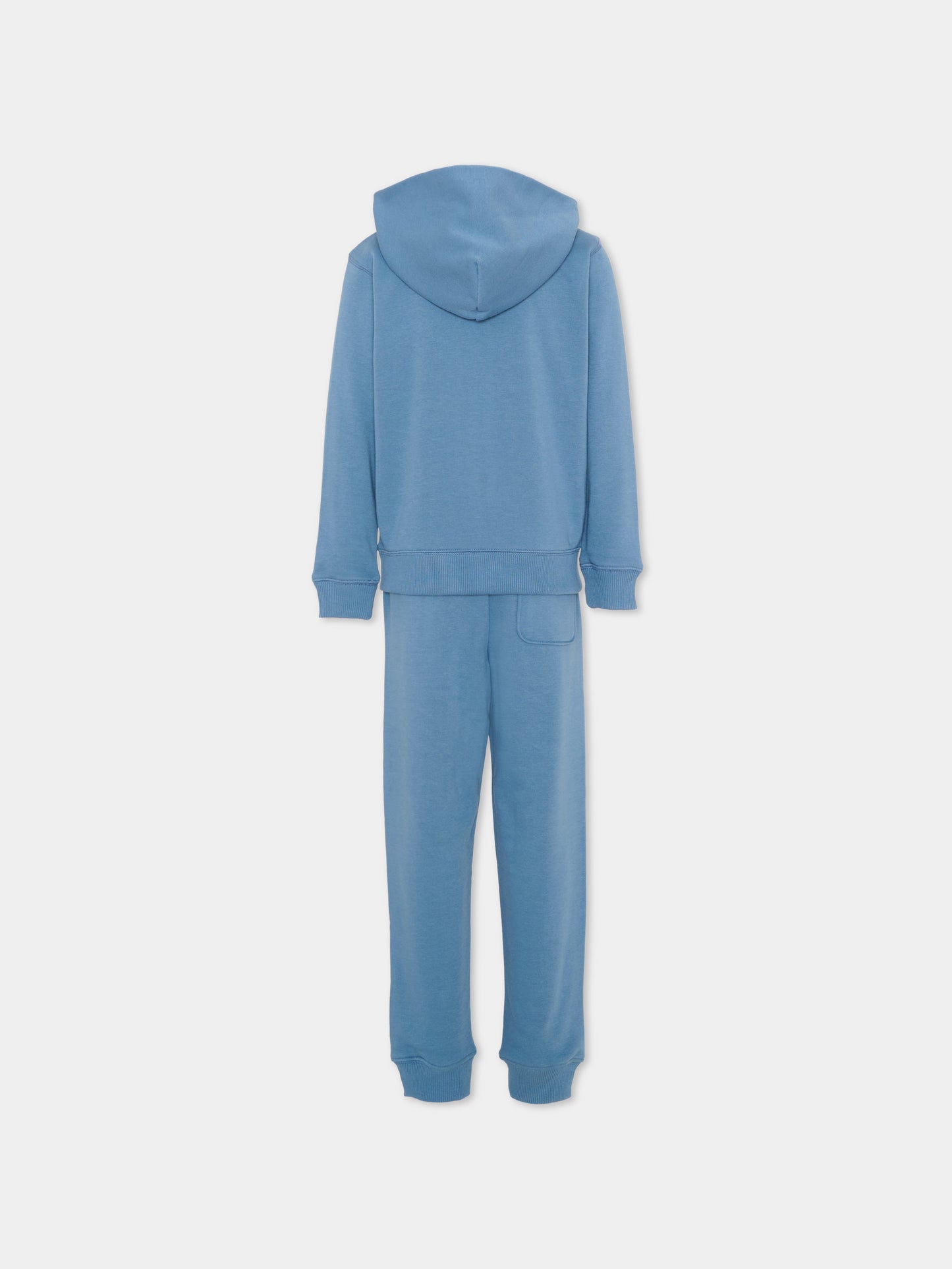 Completo sportivo azzurro per bambino con logo,New Balance,YS61T3CJ HEB