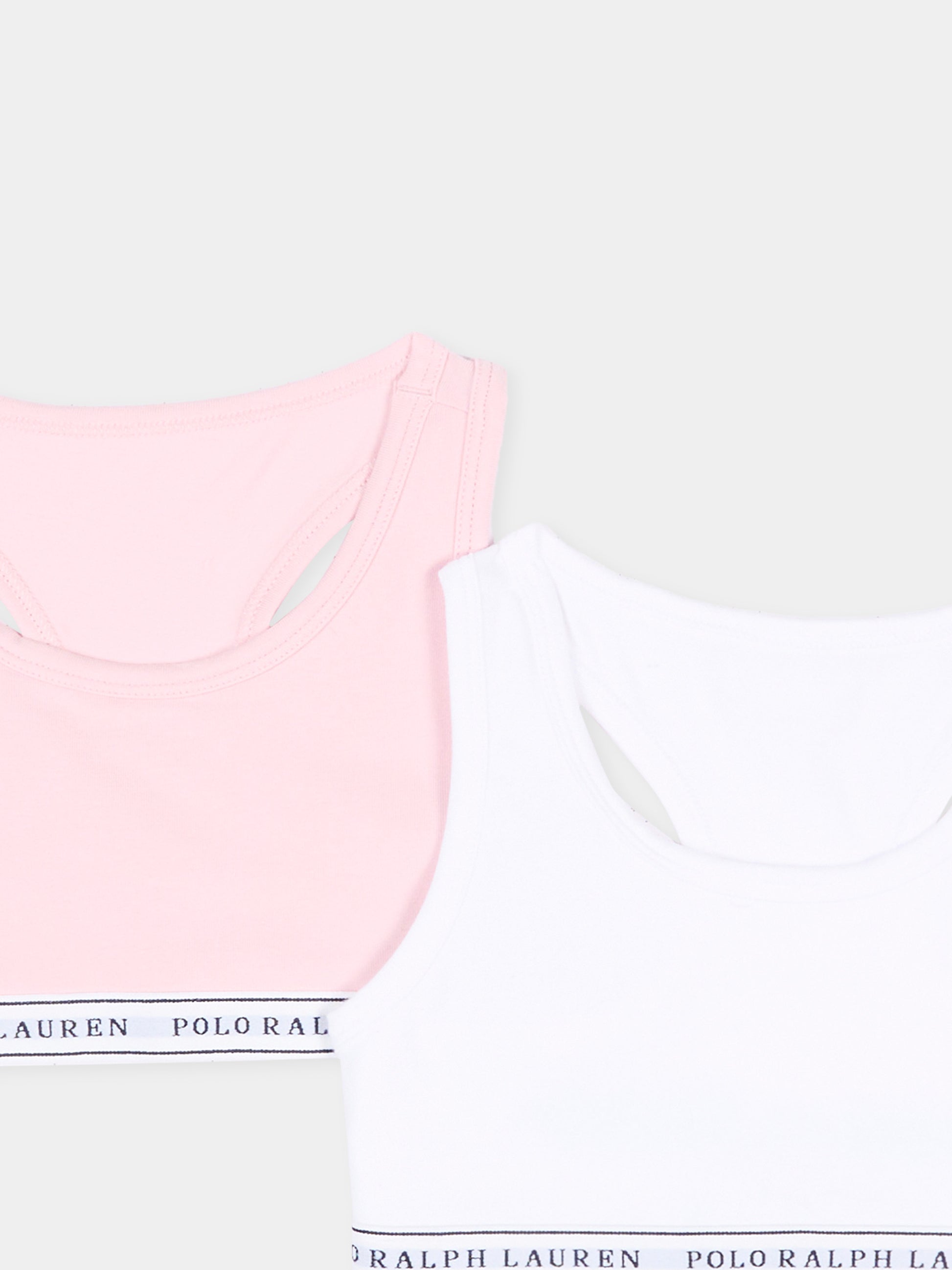 Reggiseno multicolor per bambina con logo,Ralph Lauren Kids,4P5038 001