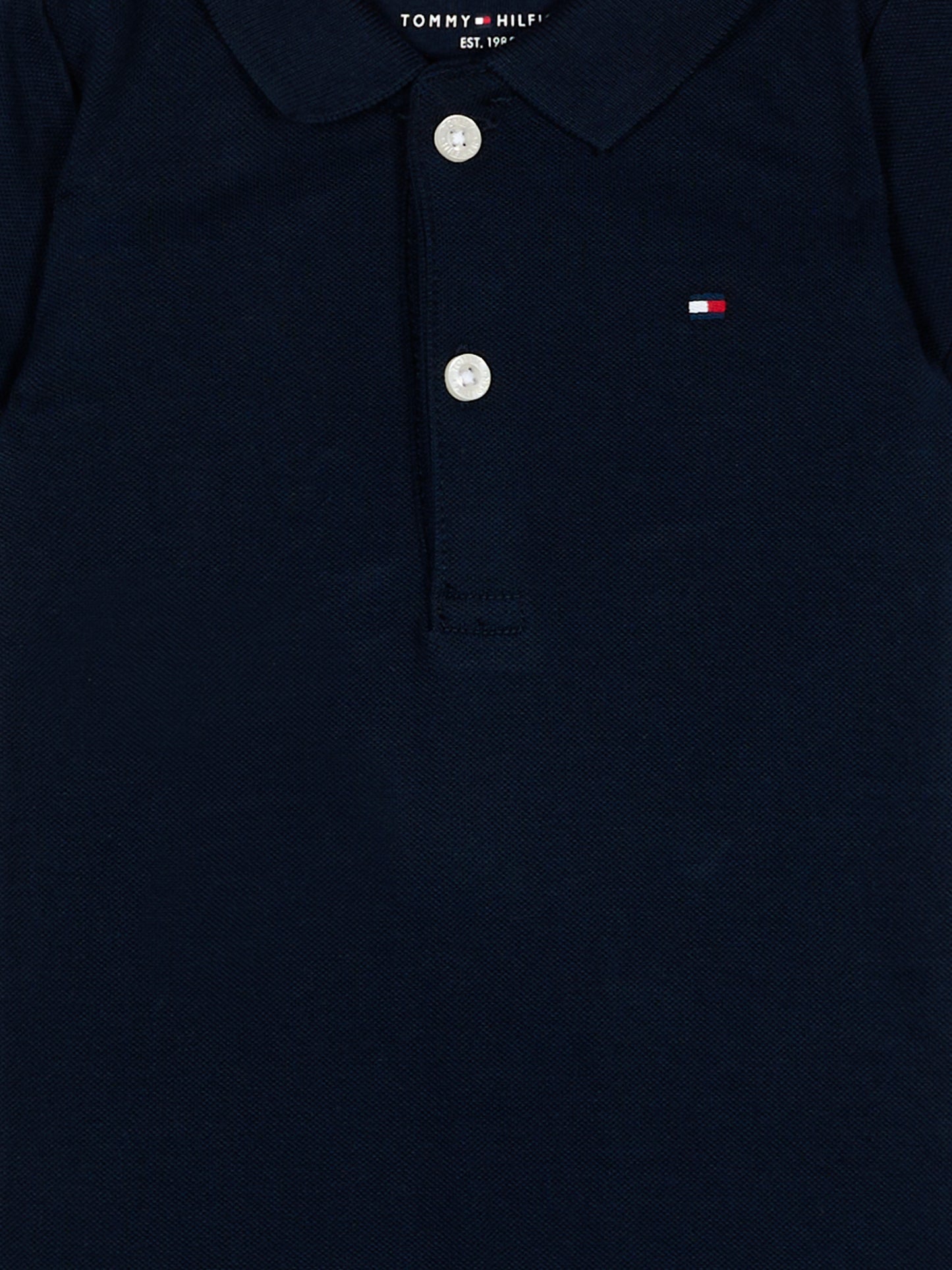 Body blu per neonato con logo,Tommy Hilfiger Junior,KN0KN02372 C1G