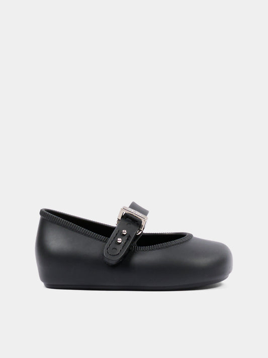 Ballerine nere per bambina Mary Jane,Mini Melissa,36240 BK635 06411