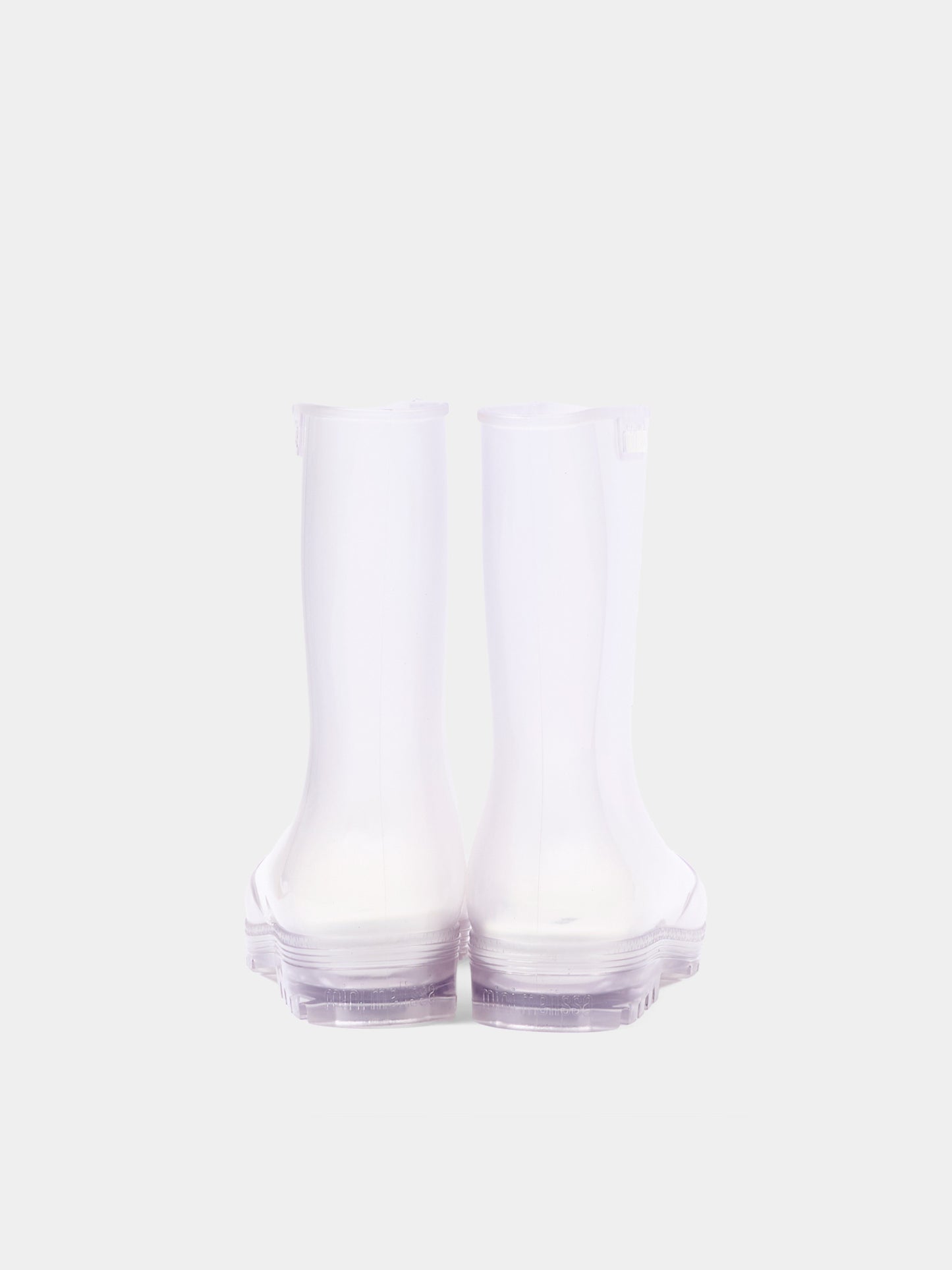 Stivali da pioggia bianchi per bambina,Mini Melissa,33868 AQ985 34445