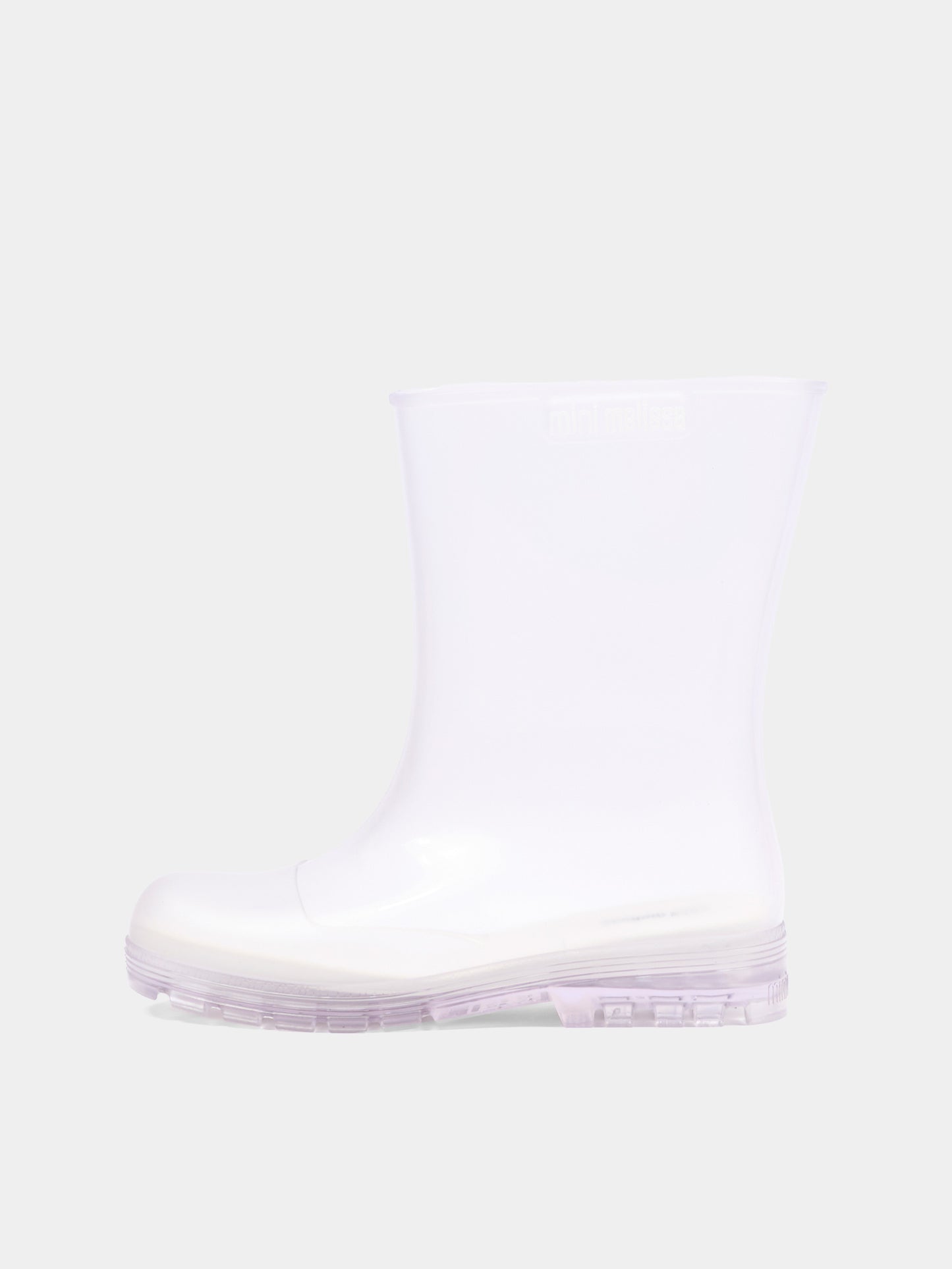 Stivali da pioggia bianchi per bambina,Mini Melissa,33868 AQ985 34445