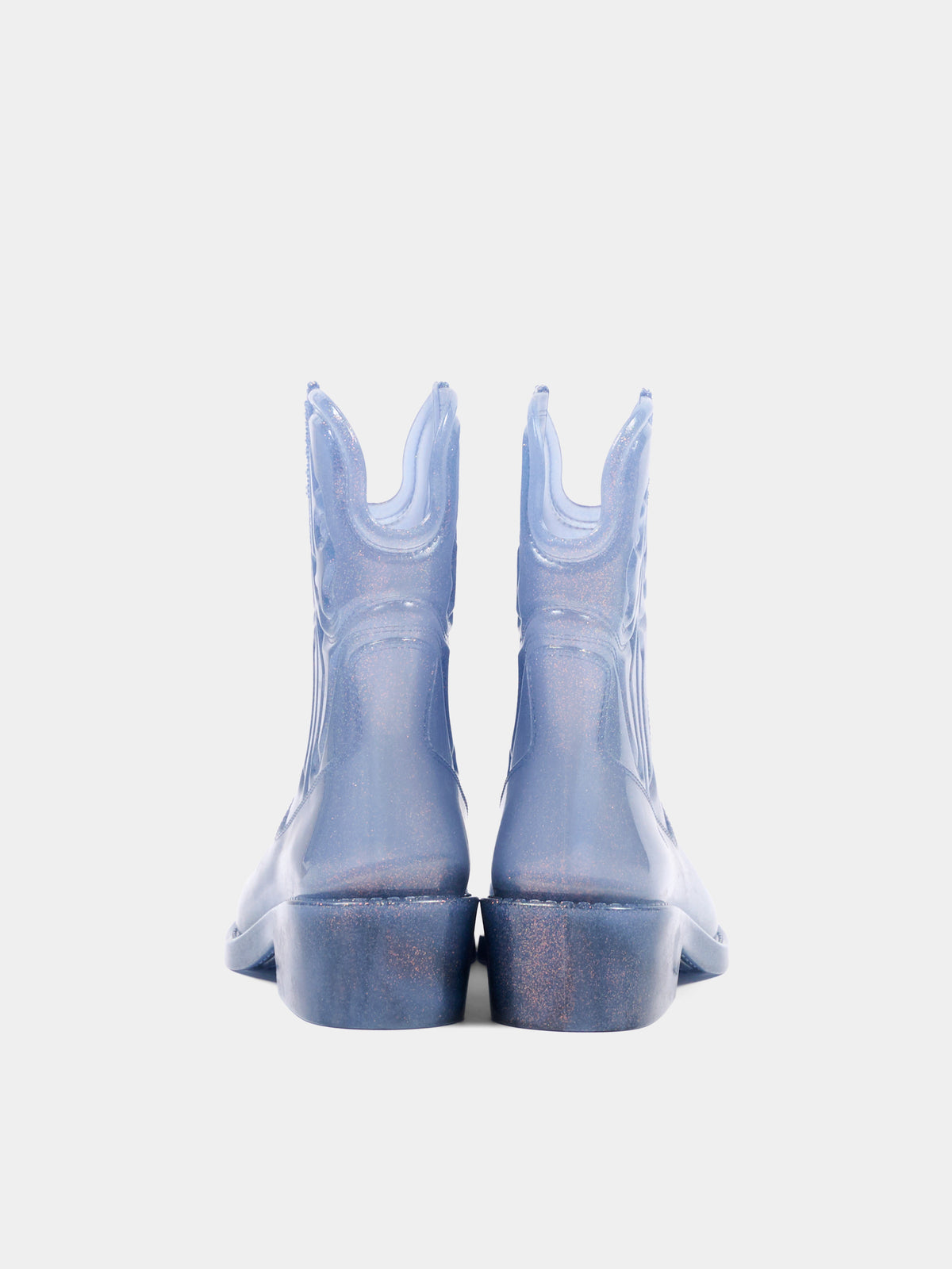 Stivali da pioggia per bambina con glitter,Mini Melissa,36192 BJ542 34445