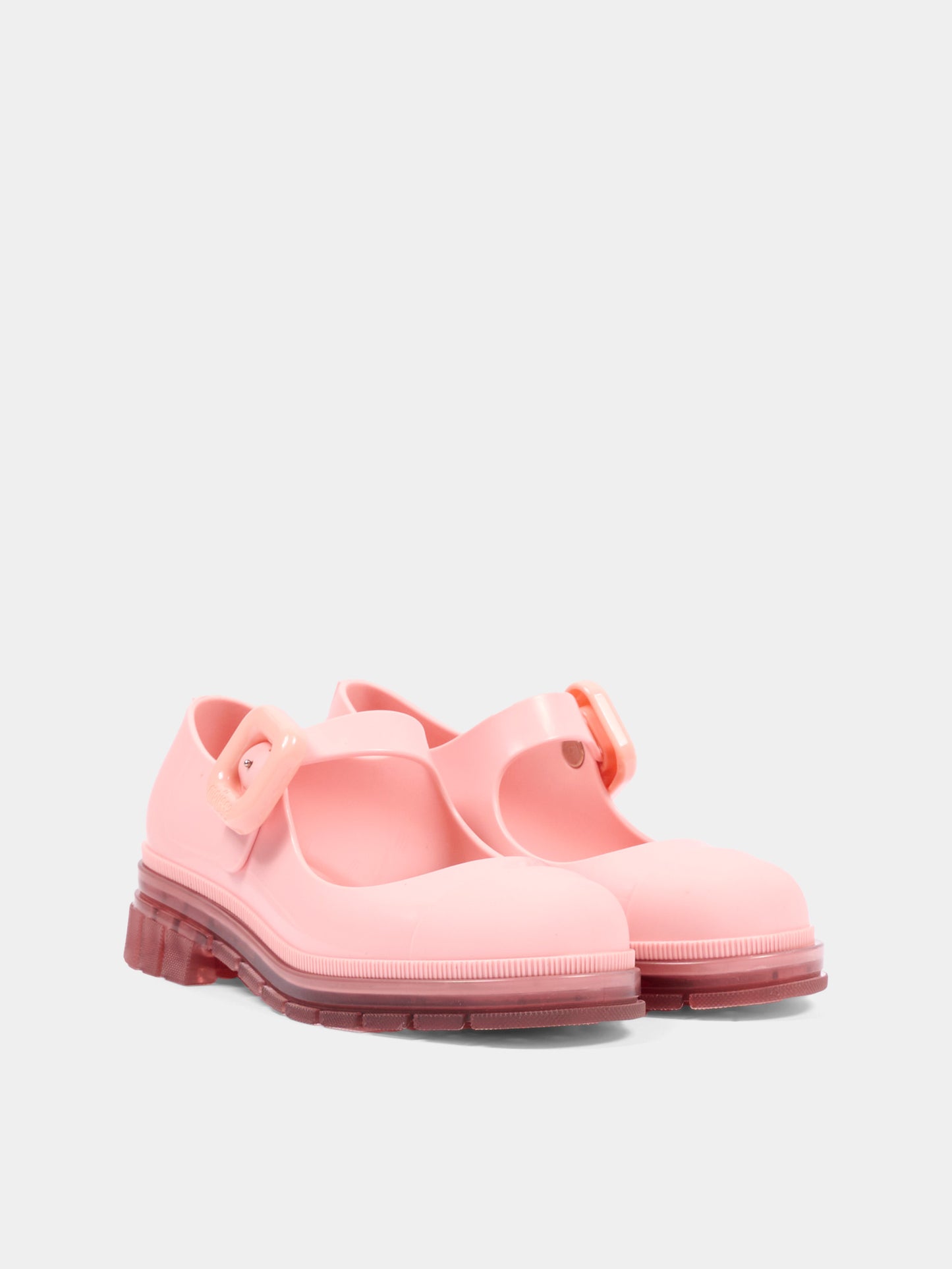 Ballerine rosa per bambina con fibbia,Mini Melissa,36108 BN159 05889