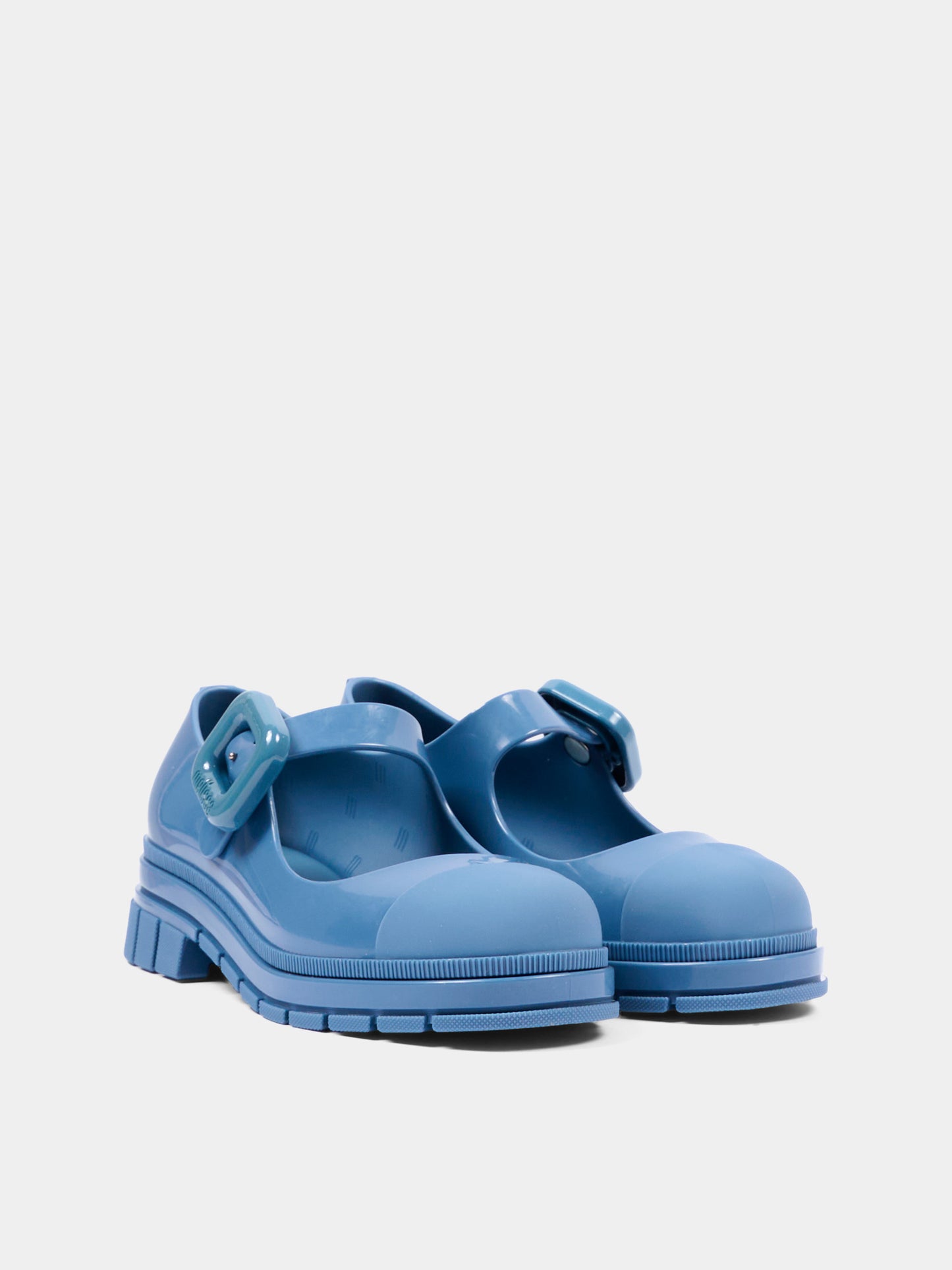 Ballerine azzurre per bambina con fibbia,Mini Melissa,36108 BW429 05889