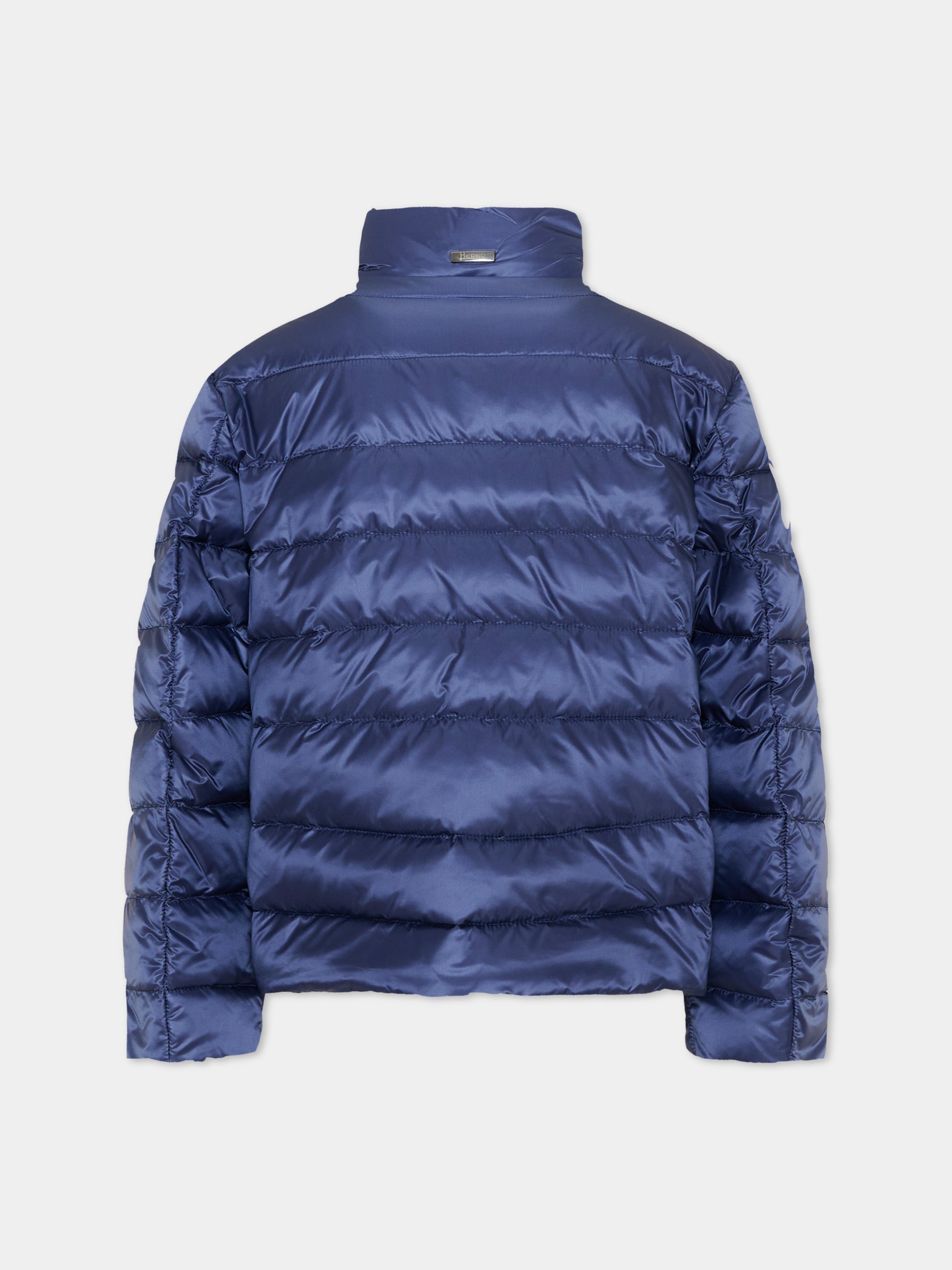 Piumino blu per bambini trapuntato,Herno Kids,PI000161B 12020 9248