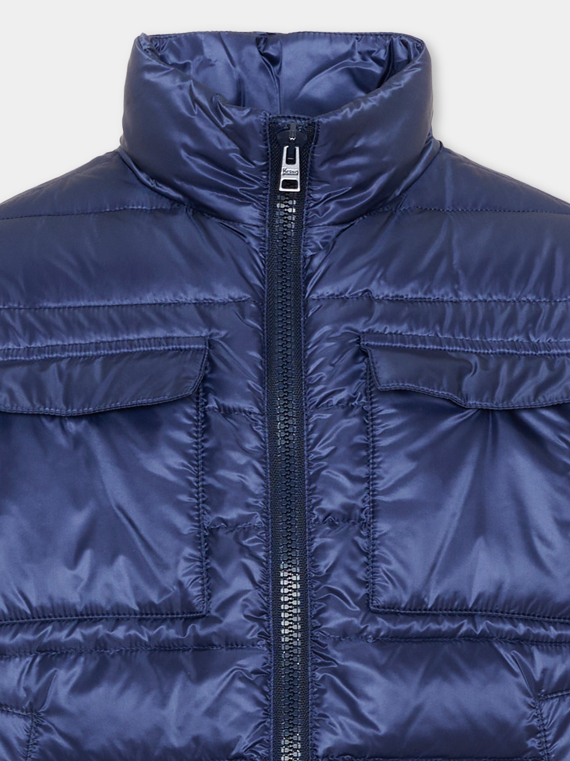 Piumino blu per bambini trapuntato,Herno Kids,PI000161B 12020 9248