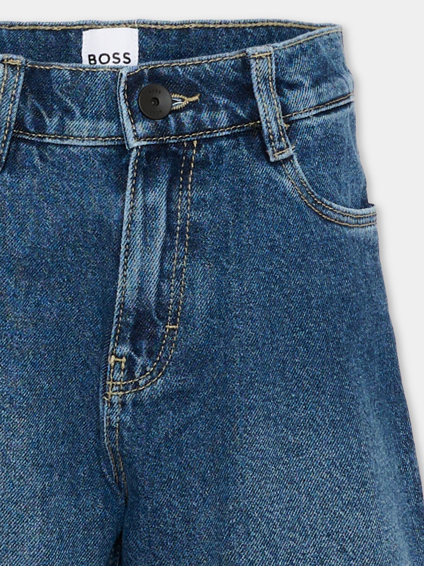 Shorts denim per bambino,Boss,J53086 Z25