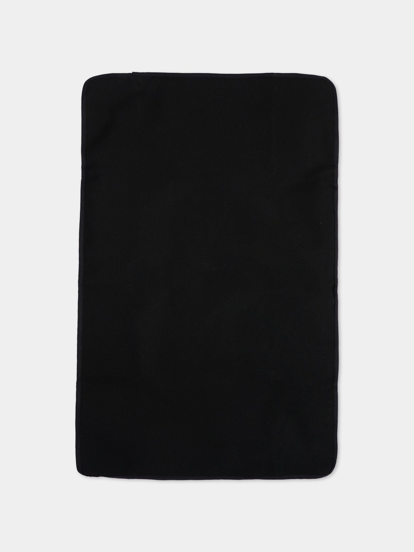 Borsa mamma nera per neonati con logo,Balmain Kids,BX0588 Z0042 930MC