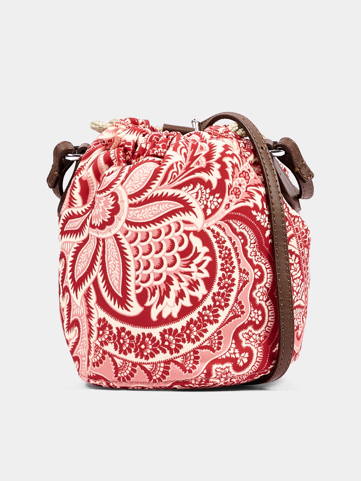 Borsa casual bordeaux per bambina con stampa paisley,Etro,GX0B08 N0369 416RS