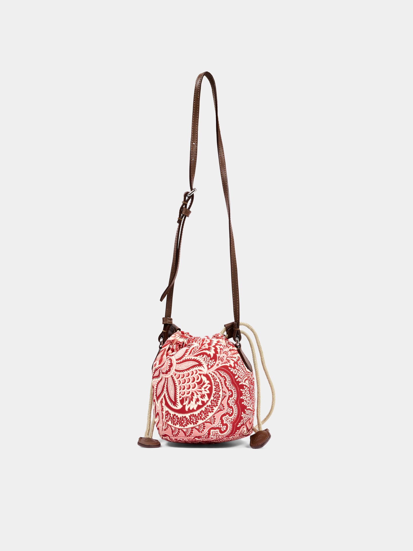 Borsa casual bordeaux per bambina con stampa paisley,Etro,GX0B08 N0369 416RS
