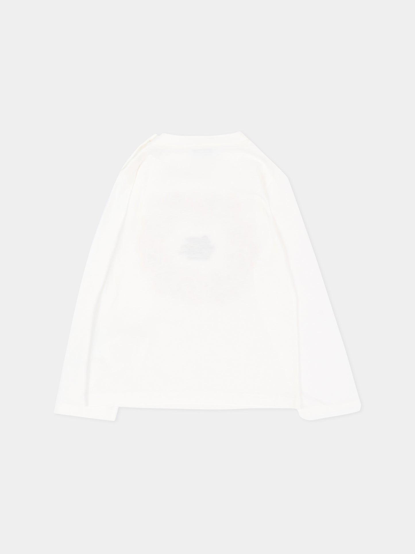 T-Shirt avorio per neonata con Pegaso,Etro,GX8000 Z3186 101RS