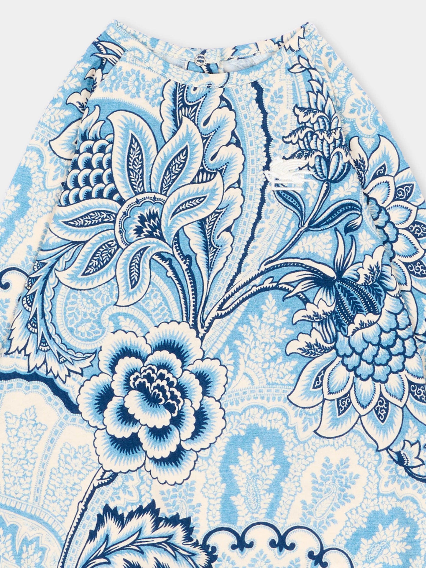 Set tutina avorio per neonati con stampa paisley,Etro,GXB540 Z3377 638BL