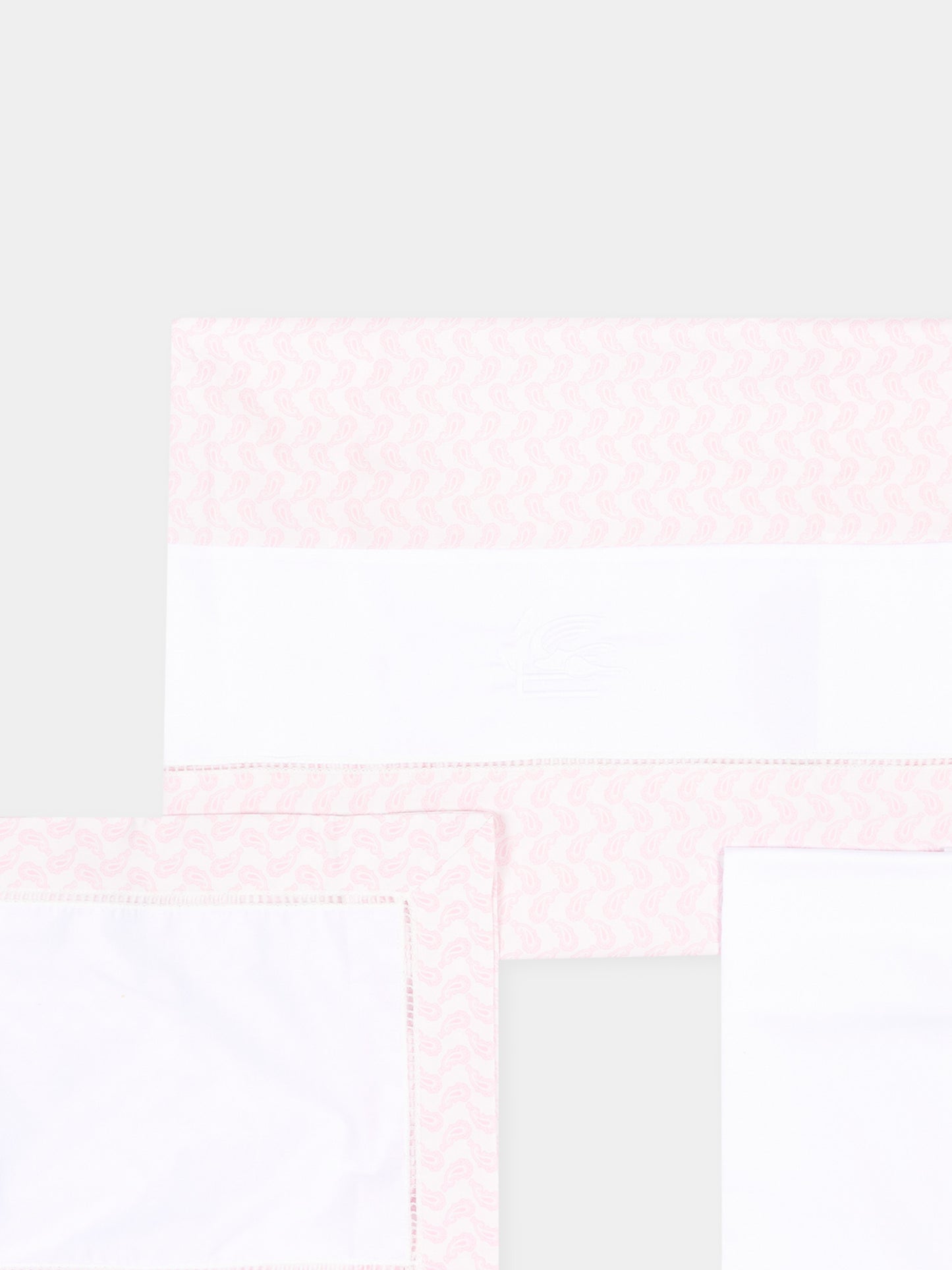 Lenzuola rosa per neonata con Pegaso,Etro,GU0670 P0425 505RS