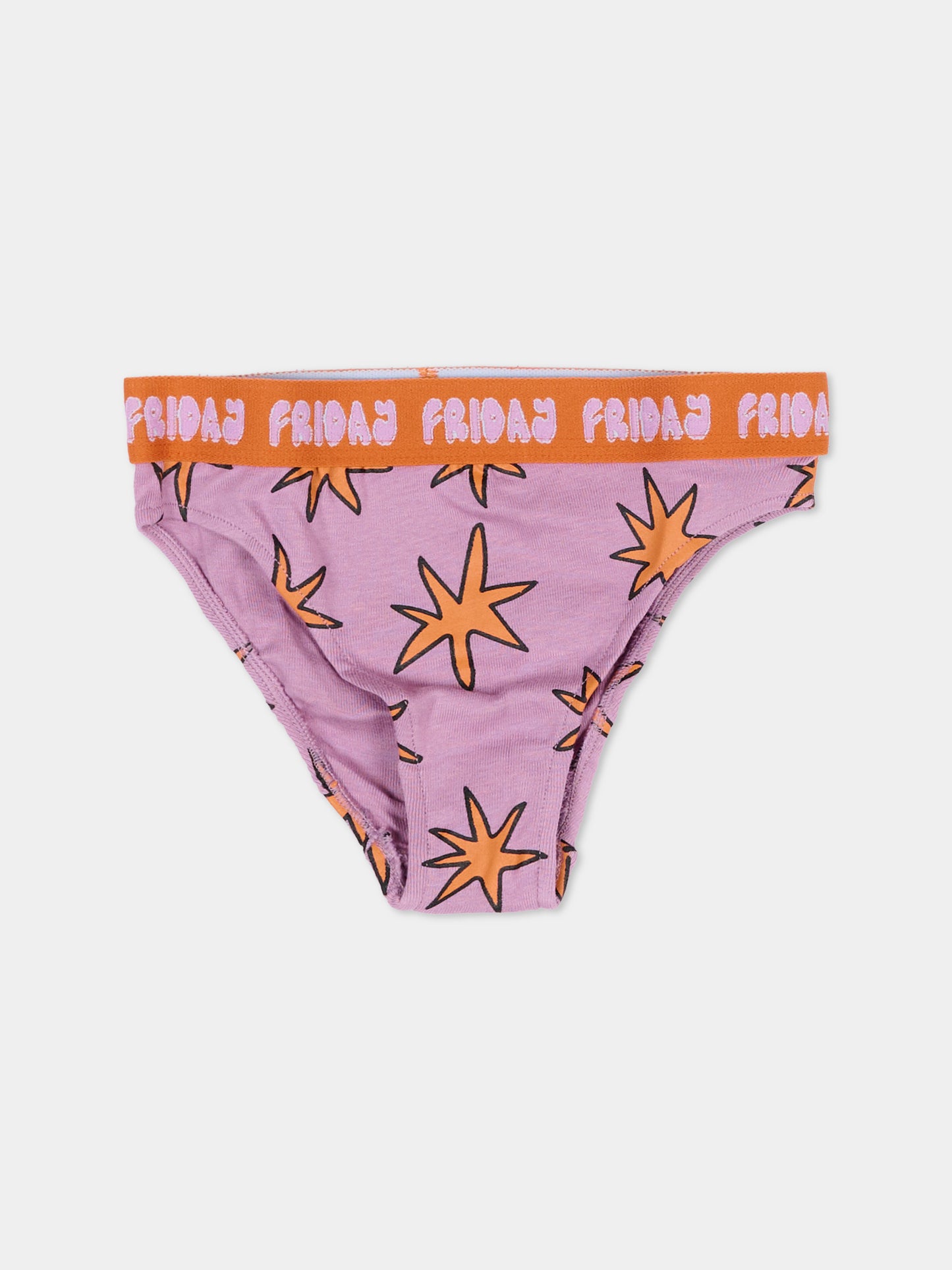 Slip multicolor per bambina con stelle,Stella Mccartney Kids,TV0A49 Z2313 999MC