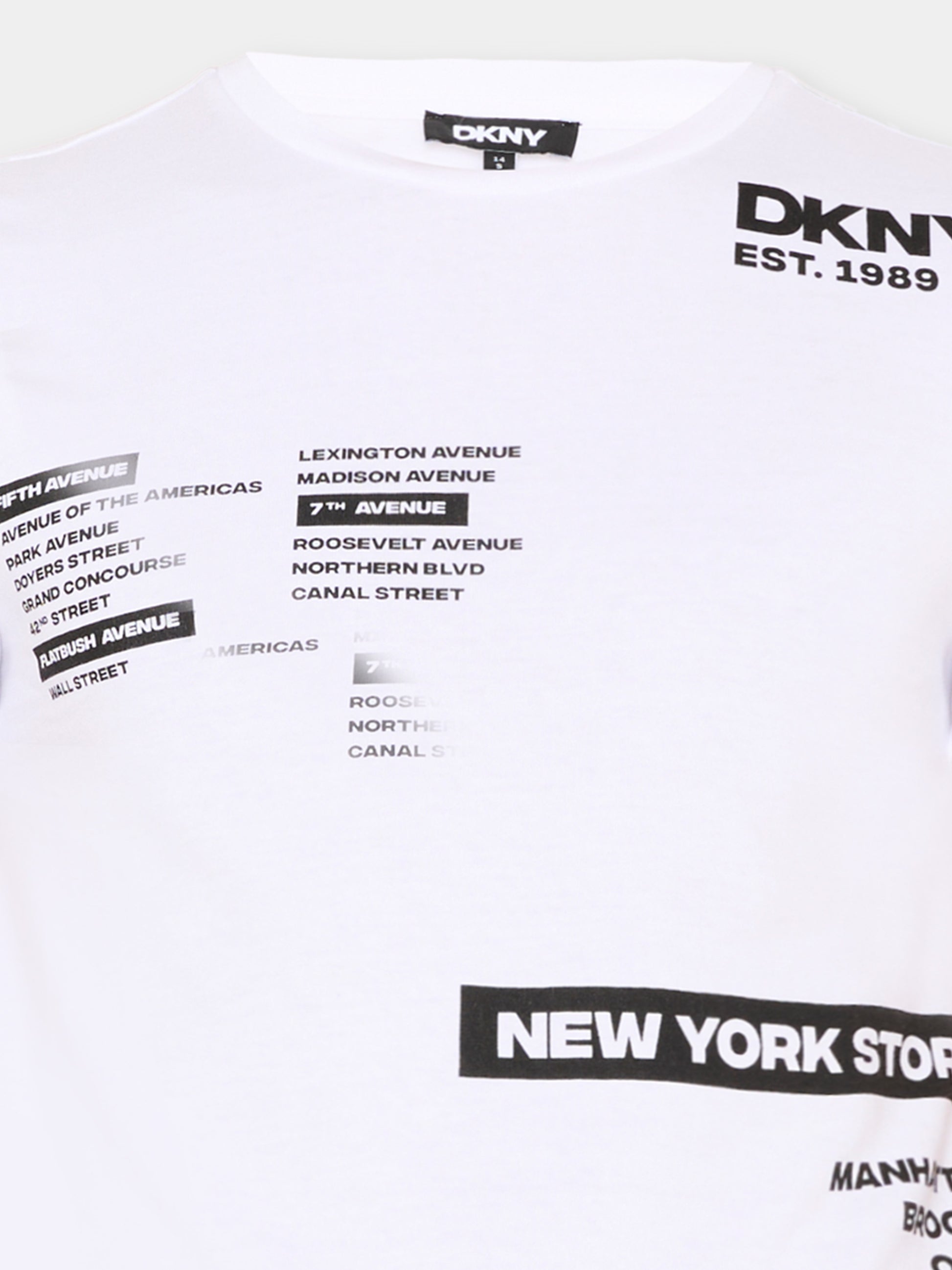Completo sportivo multicolor per bambino con logo,Dkny,D62521 20P