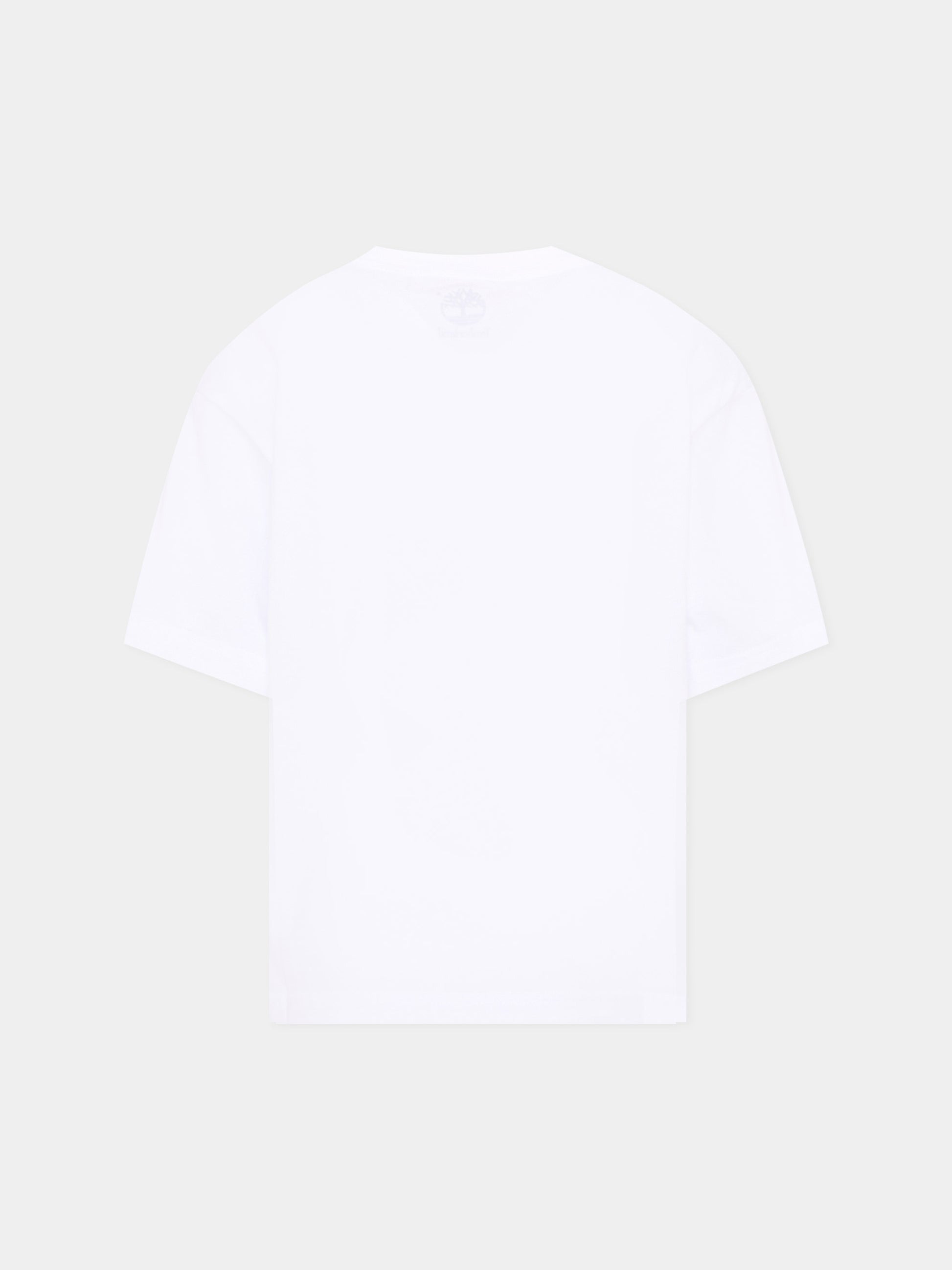 T-shirt bianca per bambino con logo,Timberland,T60794 10P