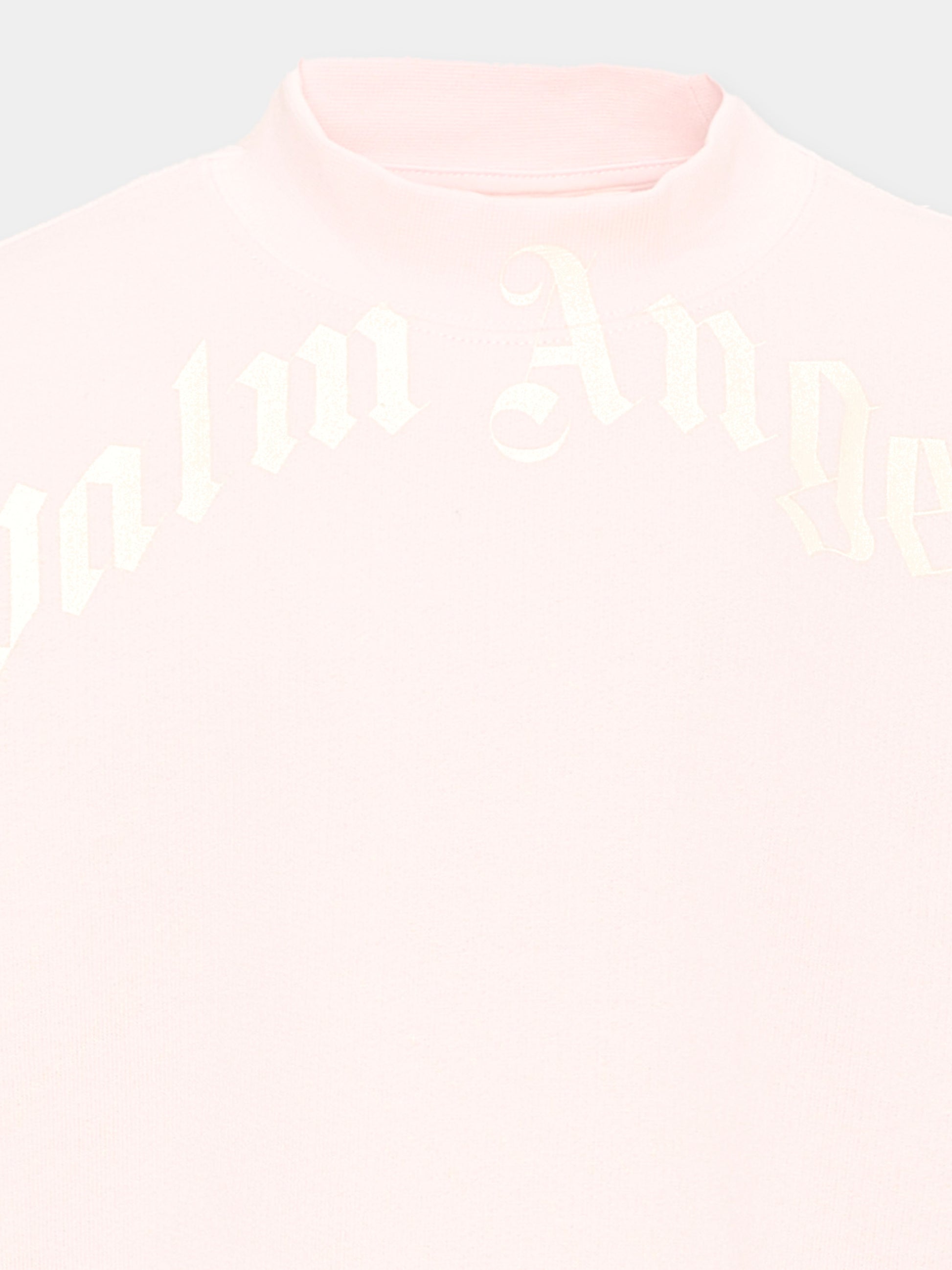Felpa rosa per bambina,Palm Angels,PGBA013S26FLE001 042