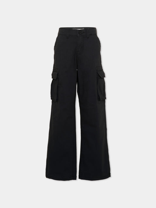 Pantalone nero cargo per bambino,Levi's Kids,8EN809 G52