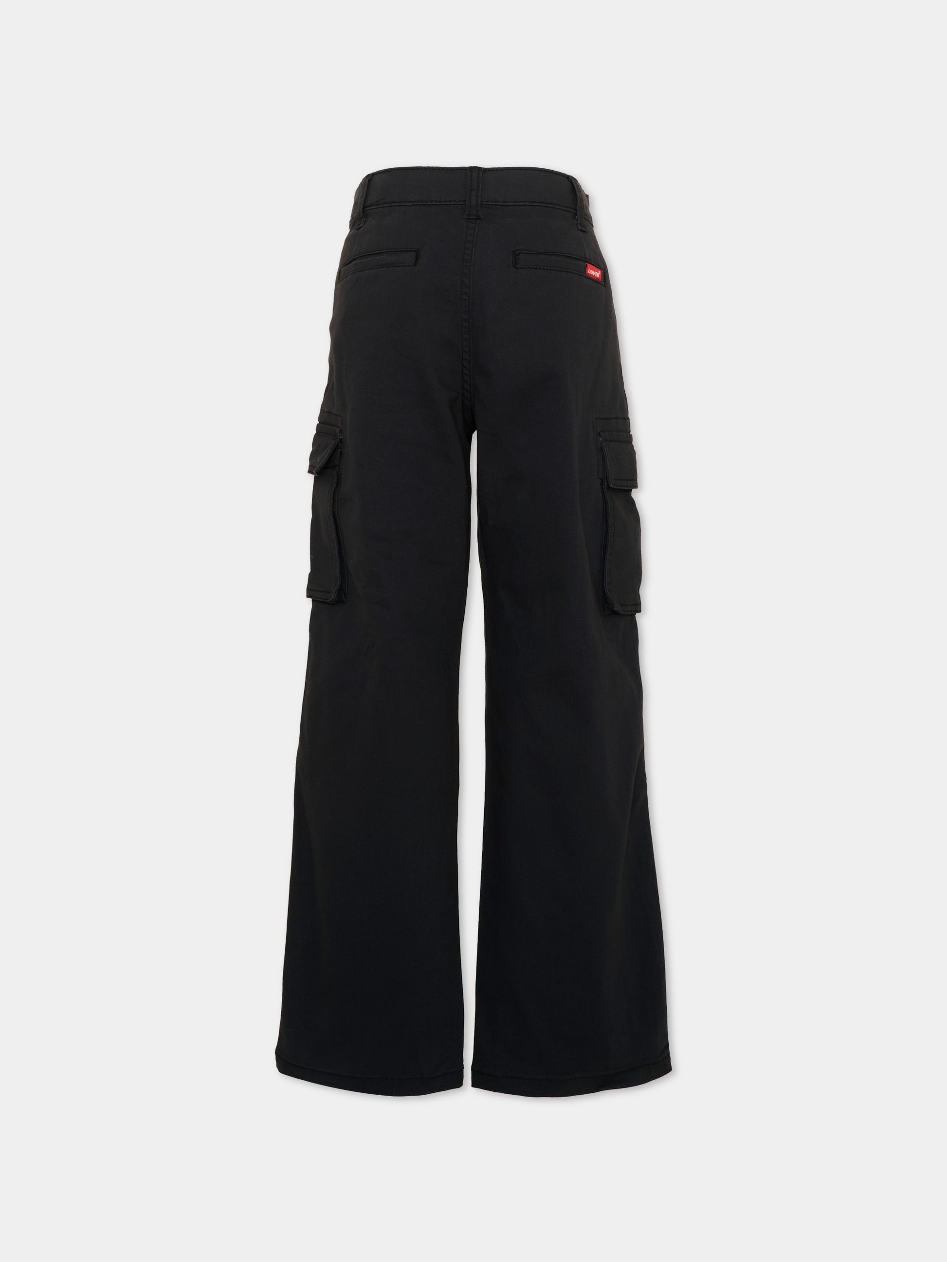 Pantalone nero cargo per bambino,Levi's Kids,8EN809 G52
