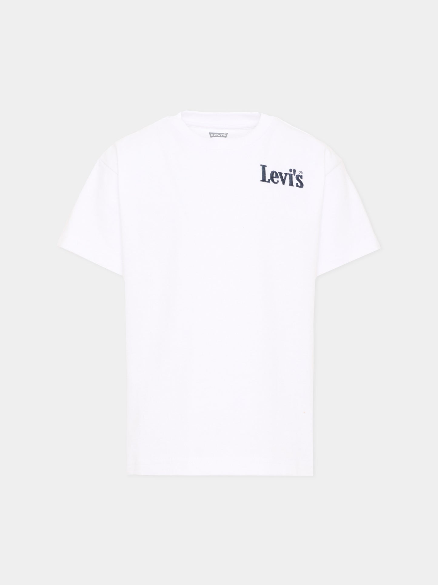 T-shirt a manica corta bianca con logo,Levi's Kids,8EP758 W1T