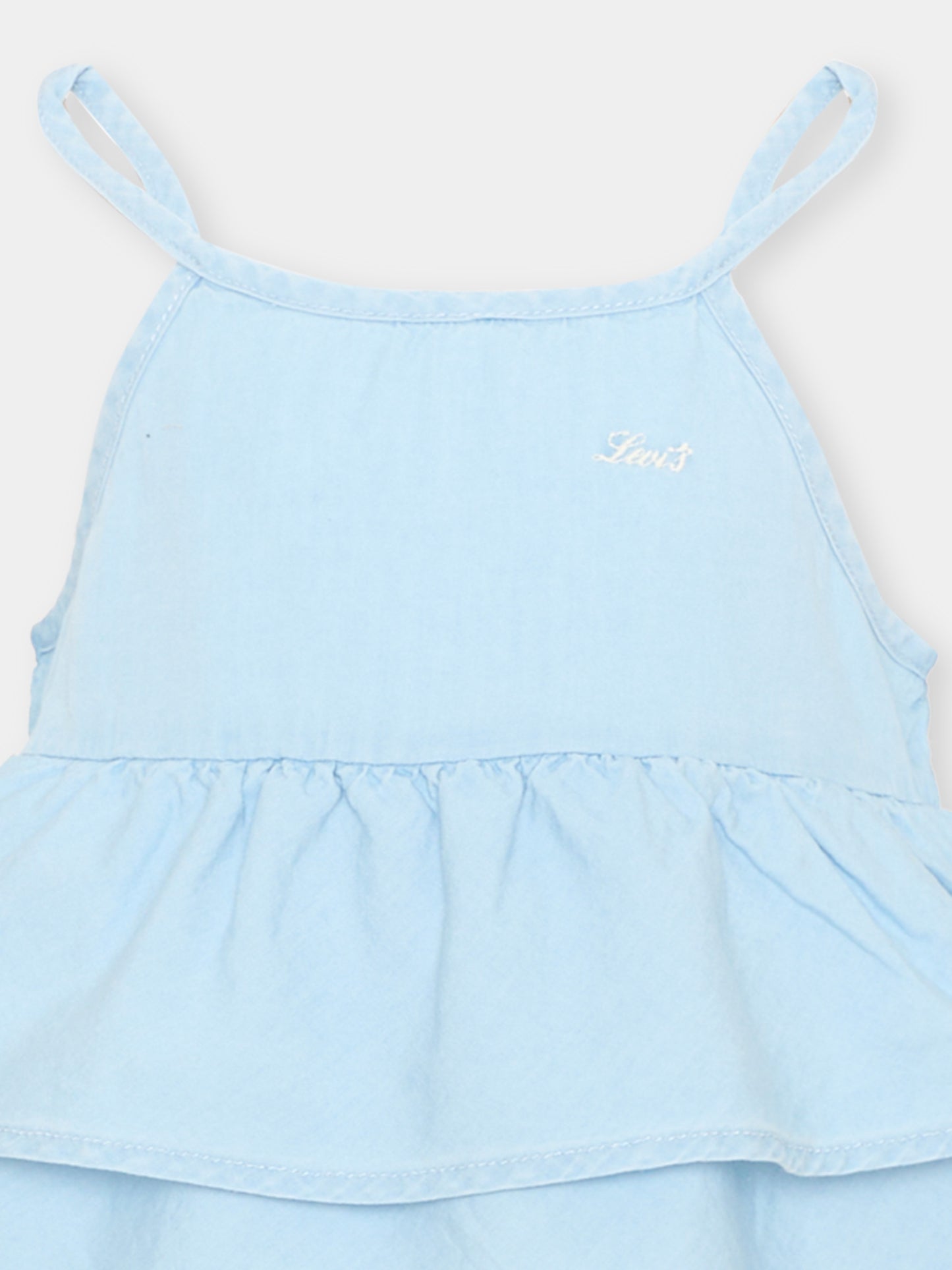 Completo sportivo corto per bambina con logo,Levi's Kids,1EP496 LD9_