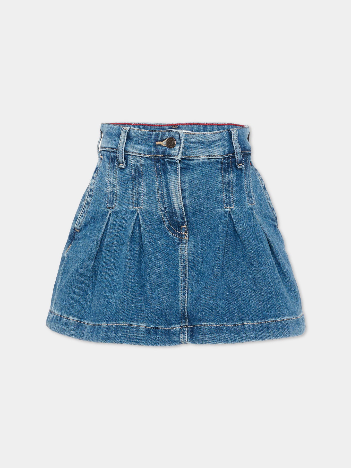 Gonna denim per bambina,Tommy Hilfiger Junior,KG0KG09251 1BK