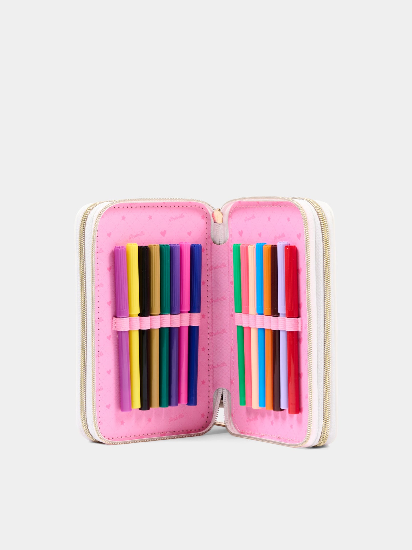 Astuccio bianco per bambina con cuore,Girabrilla,19085 19088