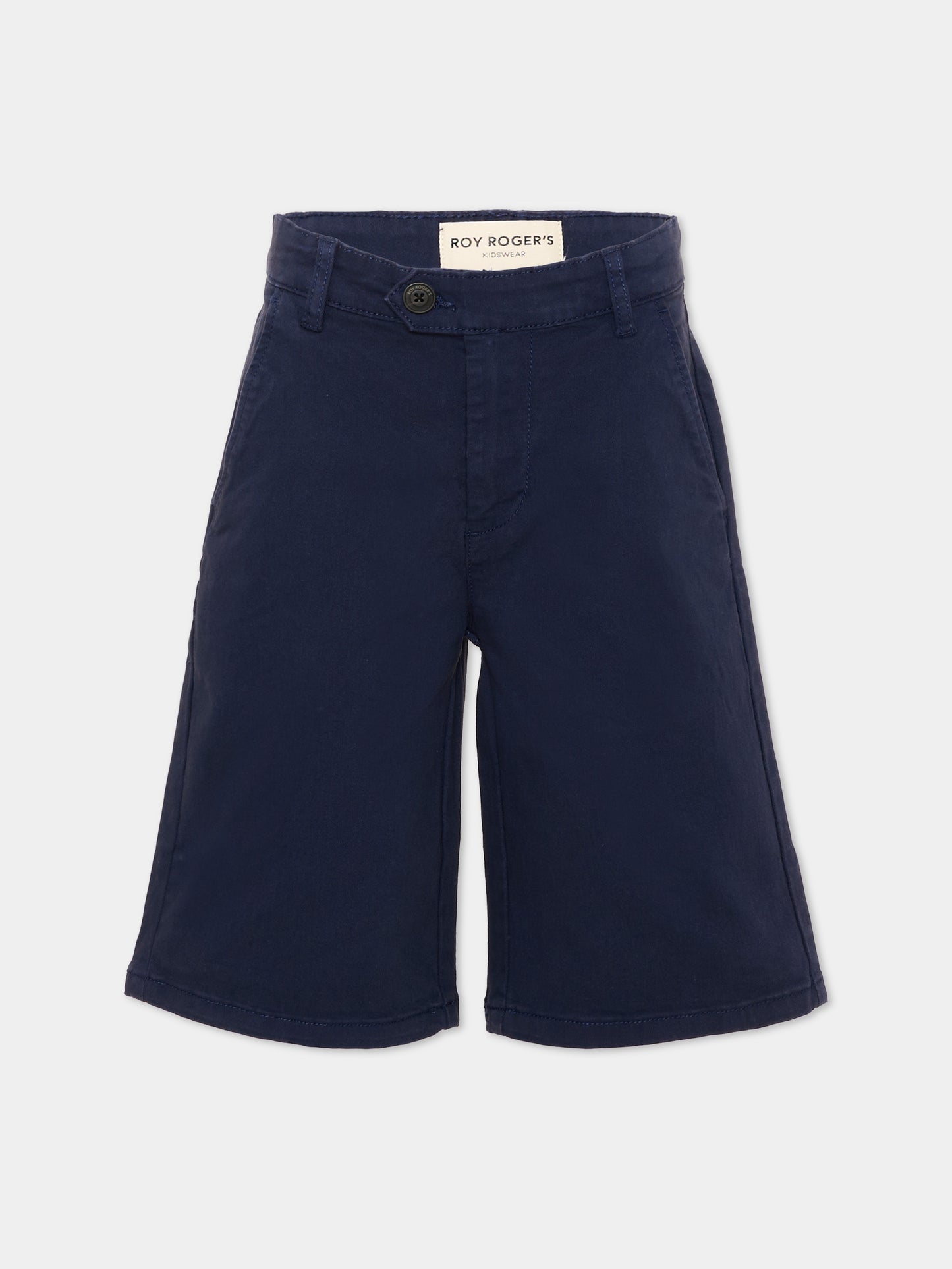 Pantaloni casual blu per bambino,Roy Roger's Kids,RG124 0 3854