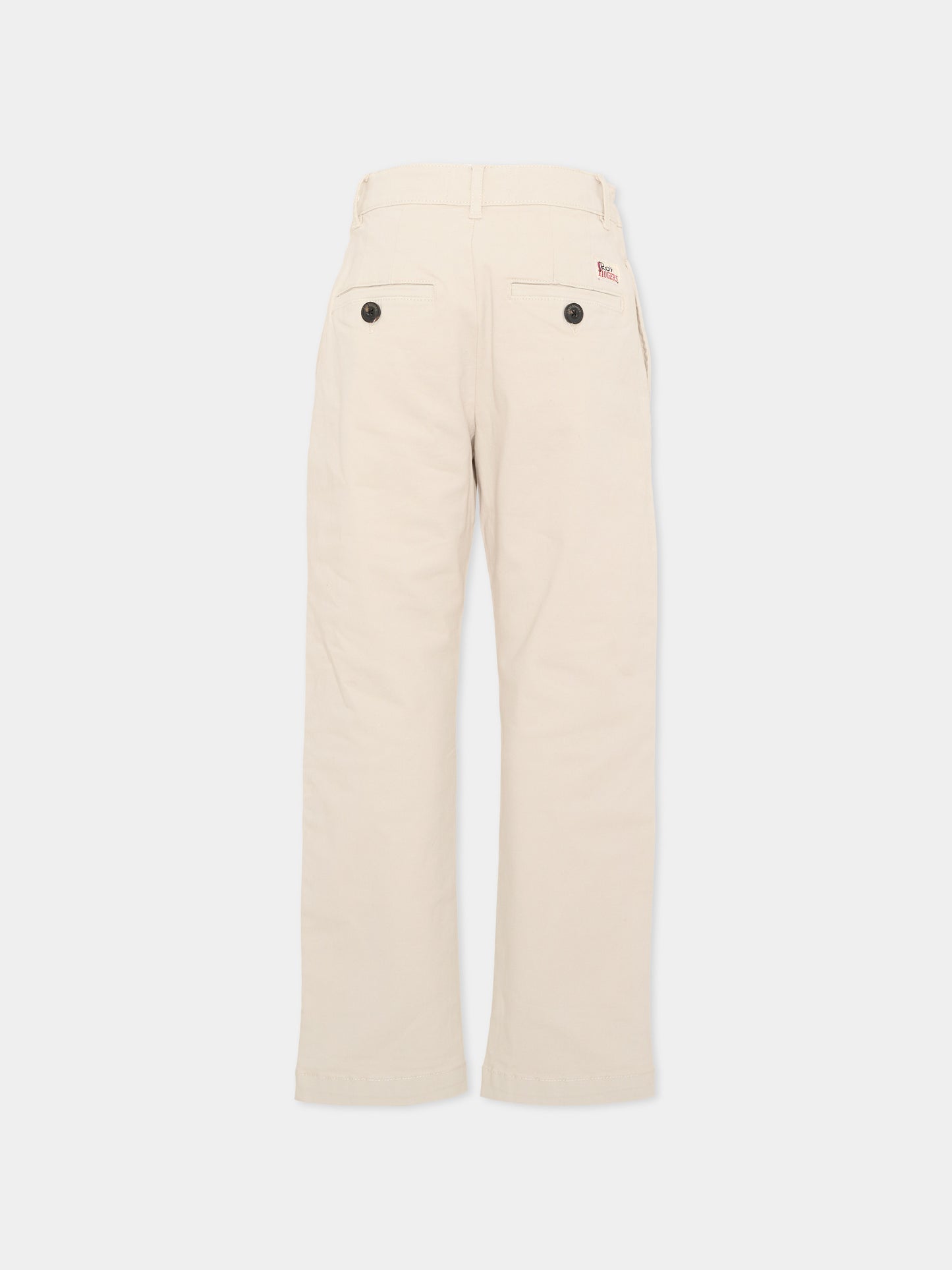 Pantalone beige per bambino,Roy Roger's Kids,RG131 0 421