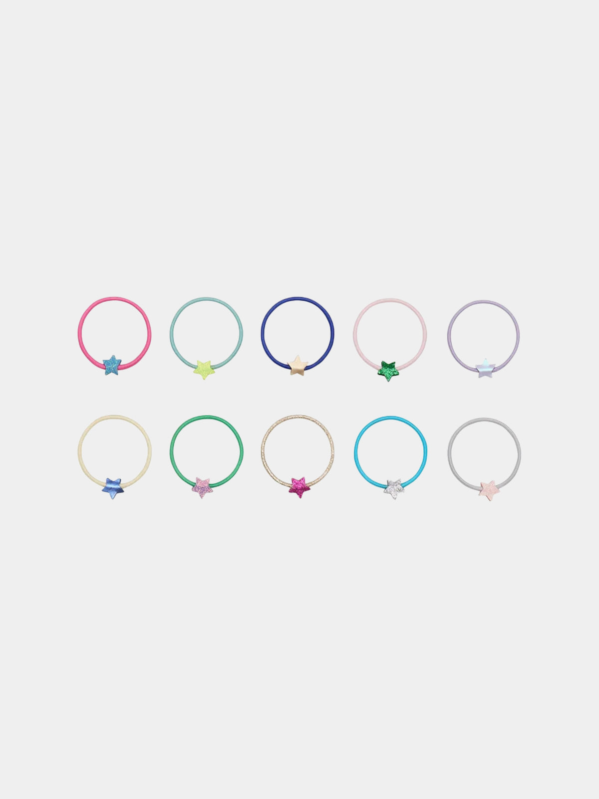 Set elastici multicolor per bambina con stelle,Mimi & Lula,192033 38