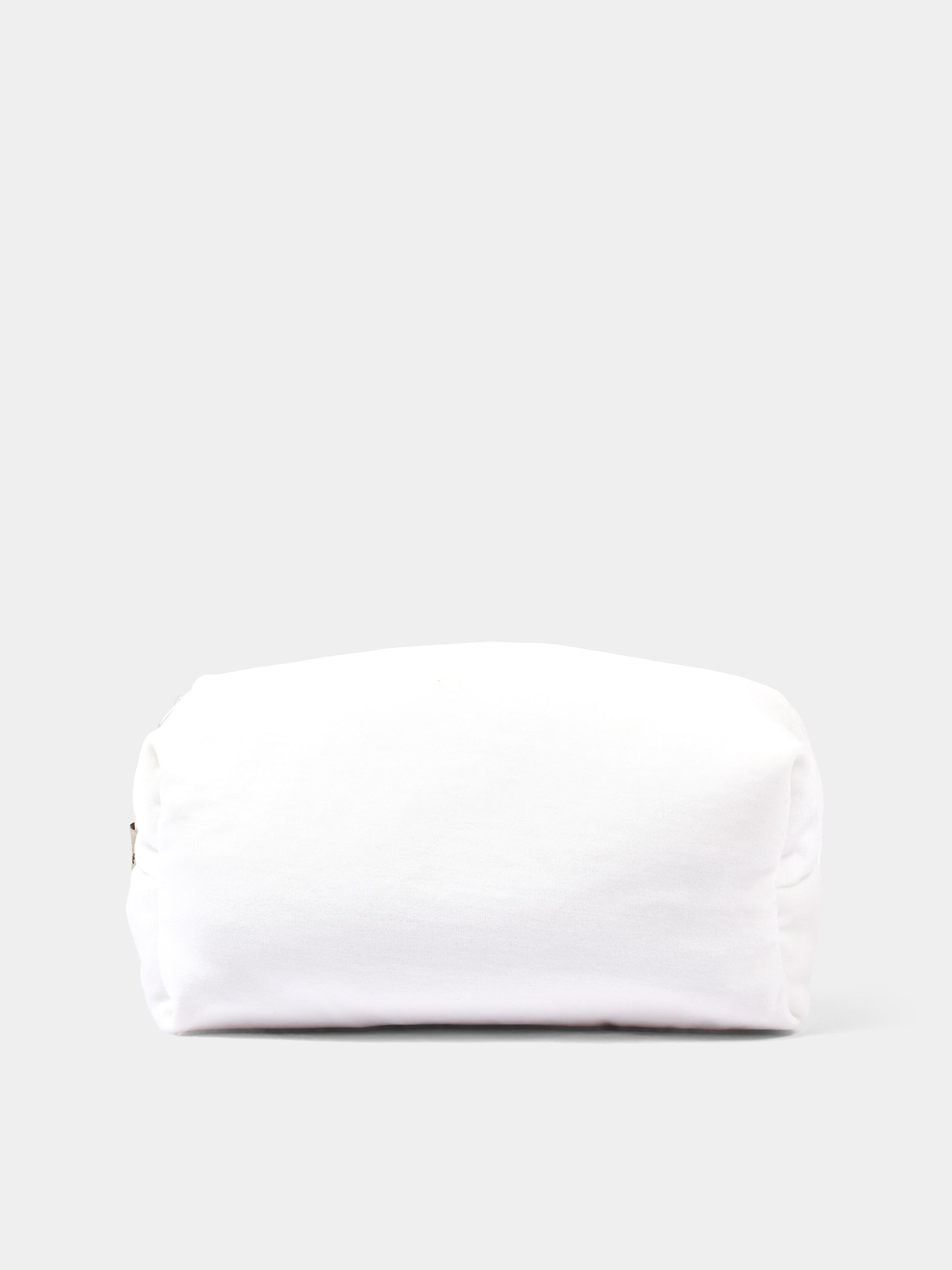 Pochette bianca per neonato in ciniglia con orsetto,Le Boo Beebè,CBR040 20