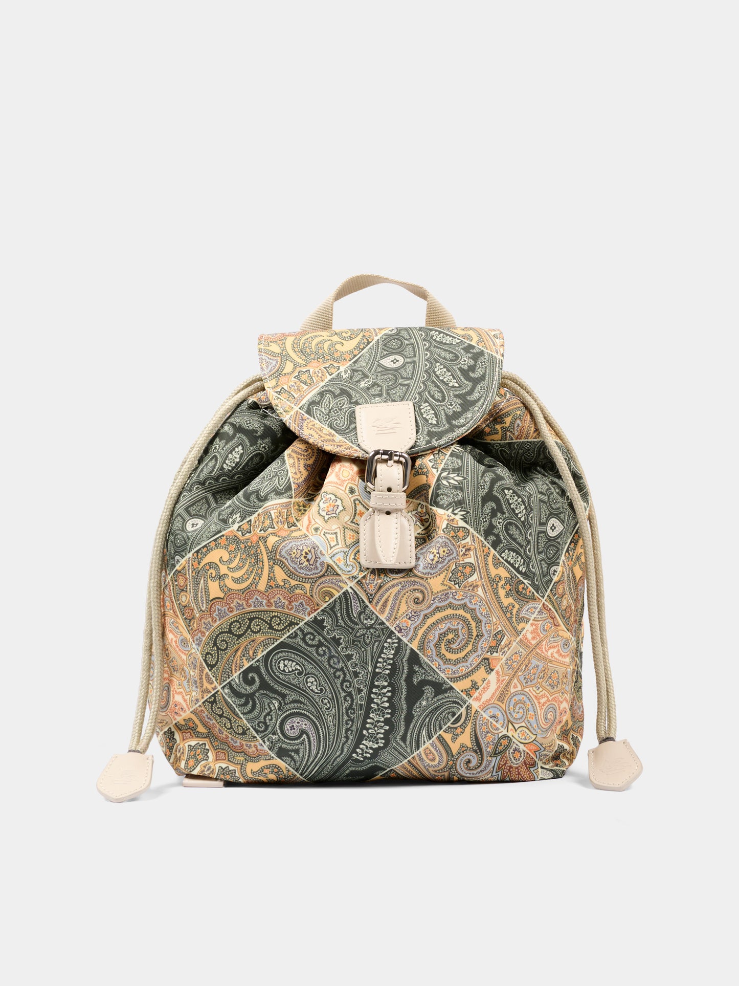 Zaino multicolor per bambini con stampa paisley,Etro,GV0Q28 N0322 707MC