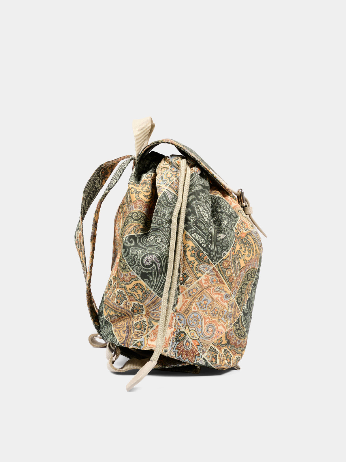 Zaino multicolor per bambini con stampa paisley,Etro,GV0Q28 N0322 707MC