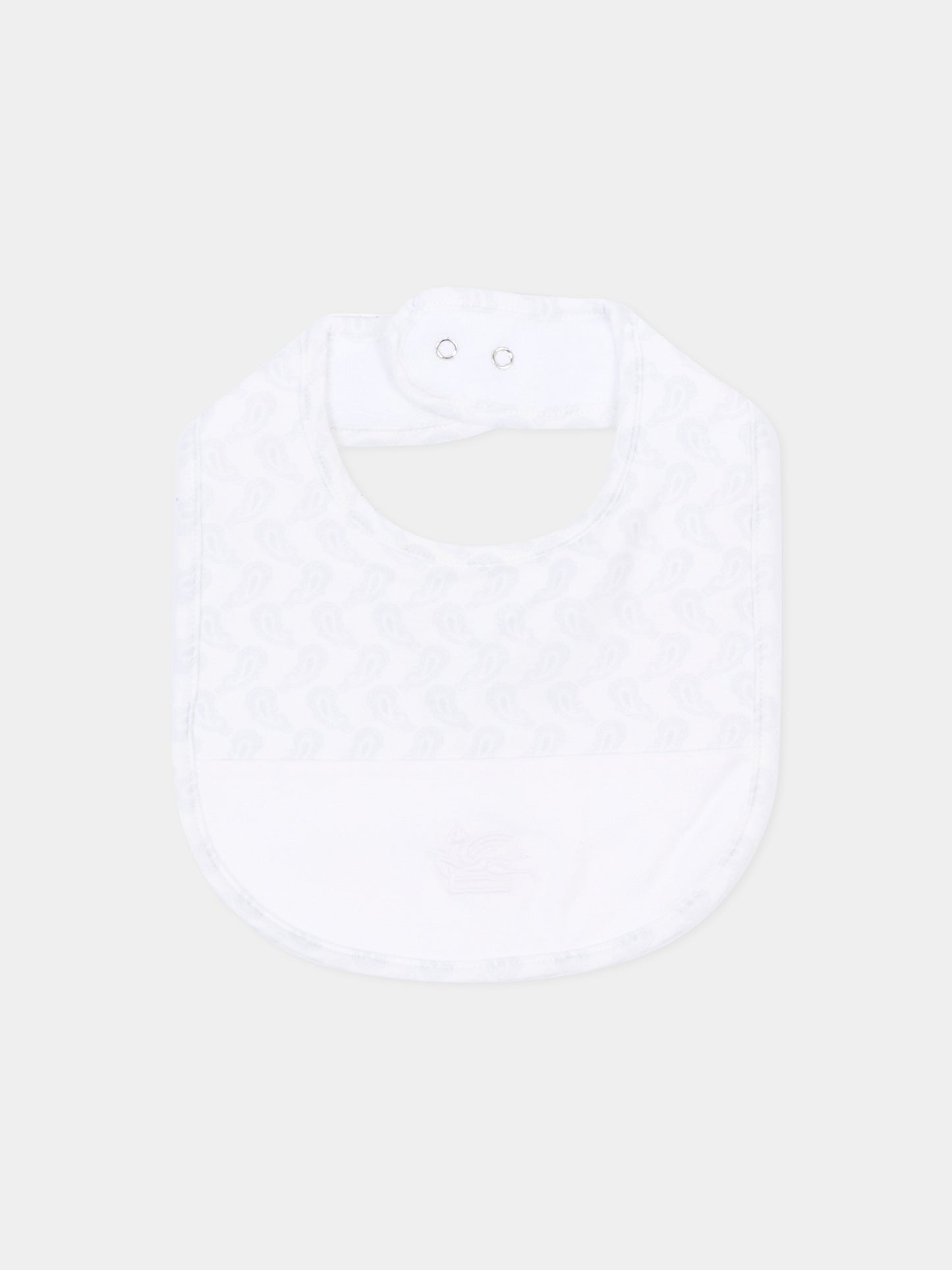 Set bavaglini celeste per neonato,Etro,GU0519 J0409 685GR