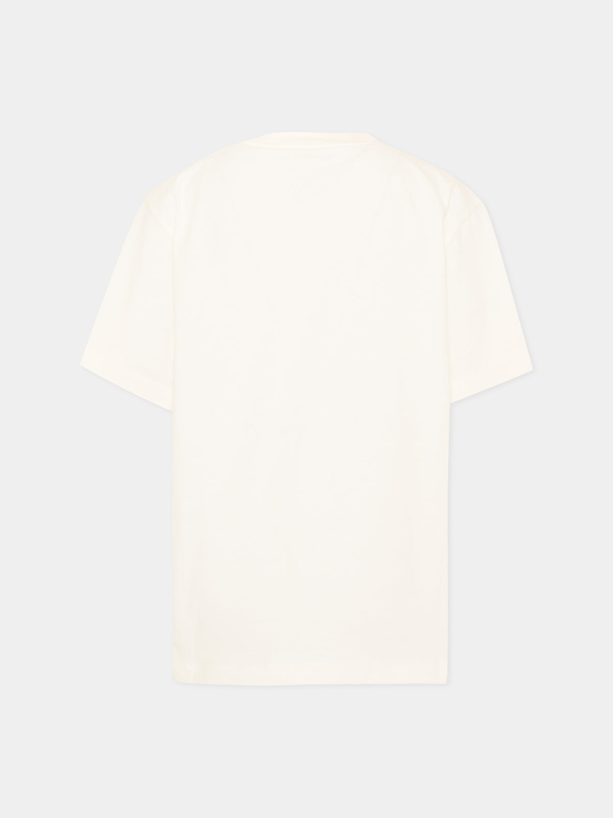 T-Shirt avorio per bambino con gatti,Stella Mccartney Kids,TW8Q41 Z0434 101