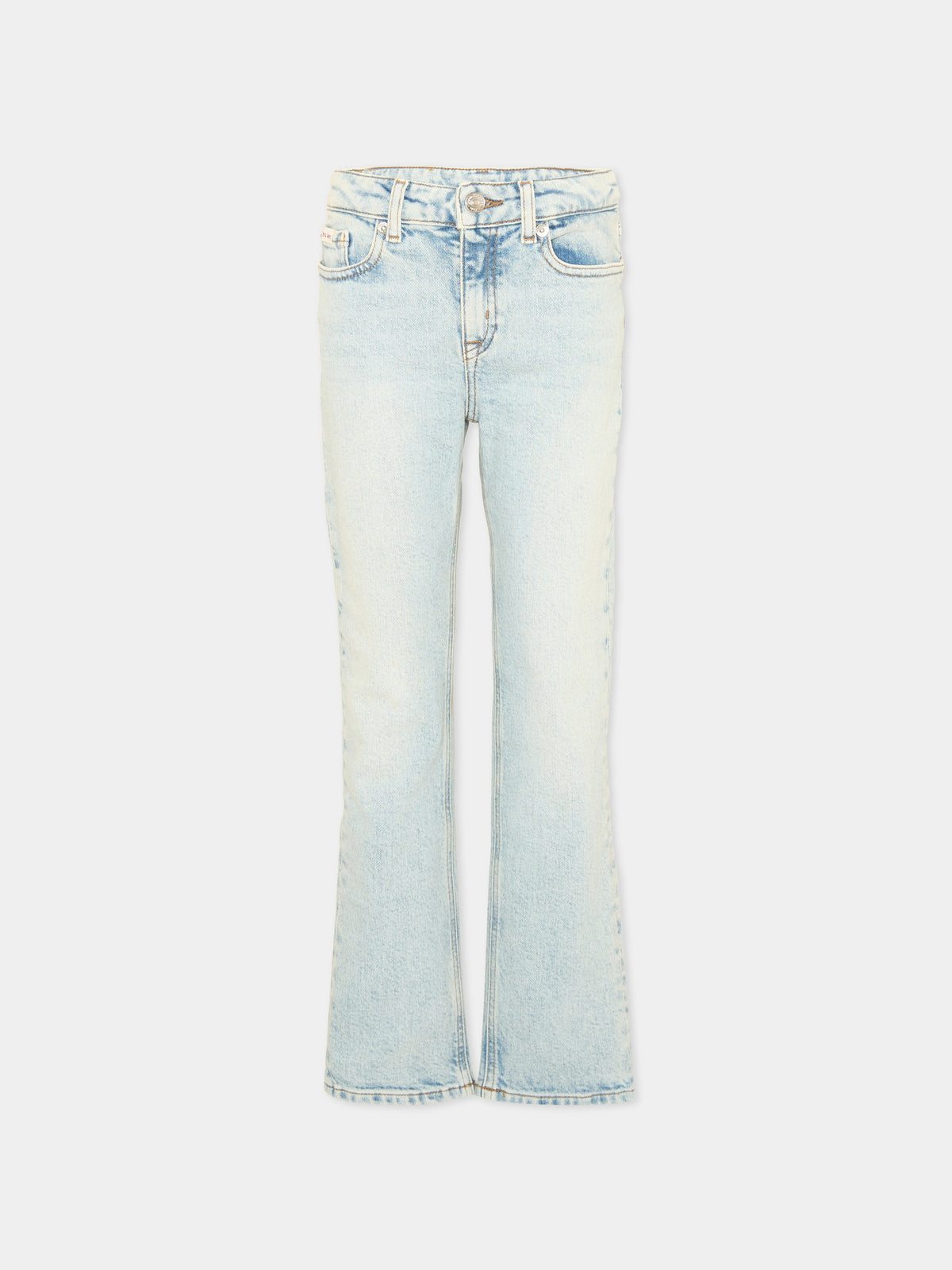 Jeans denim per bambini svasati,Calvin Klein Kids,LVCKSJC05G 1A5
