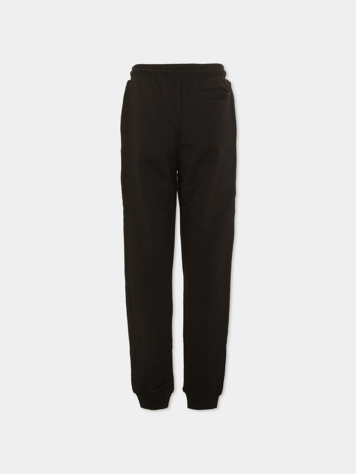 Pantalone sportivo nero per bambino con logo,Calvin Klein Kids,LVCKTJC42B BEH
