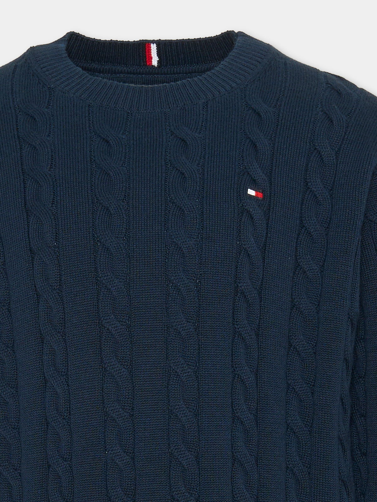 Maglione blu per bambino,Tommy Hilfiger Junior,KB0KB09753 C1G