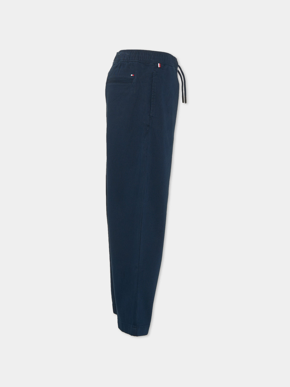 Pantalone blu per bambino con coulisse,Tommy Hilfiger Junior,KB0KB10282 C1G