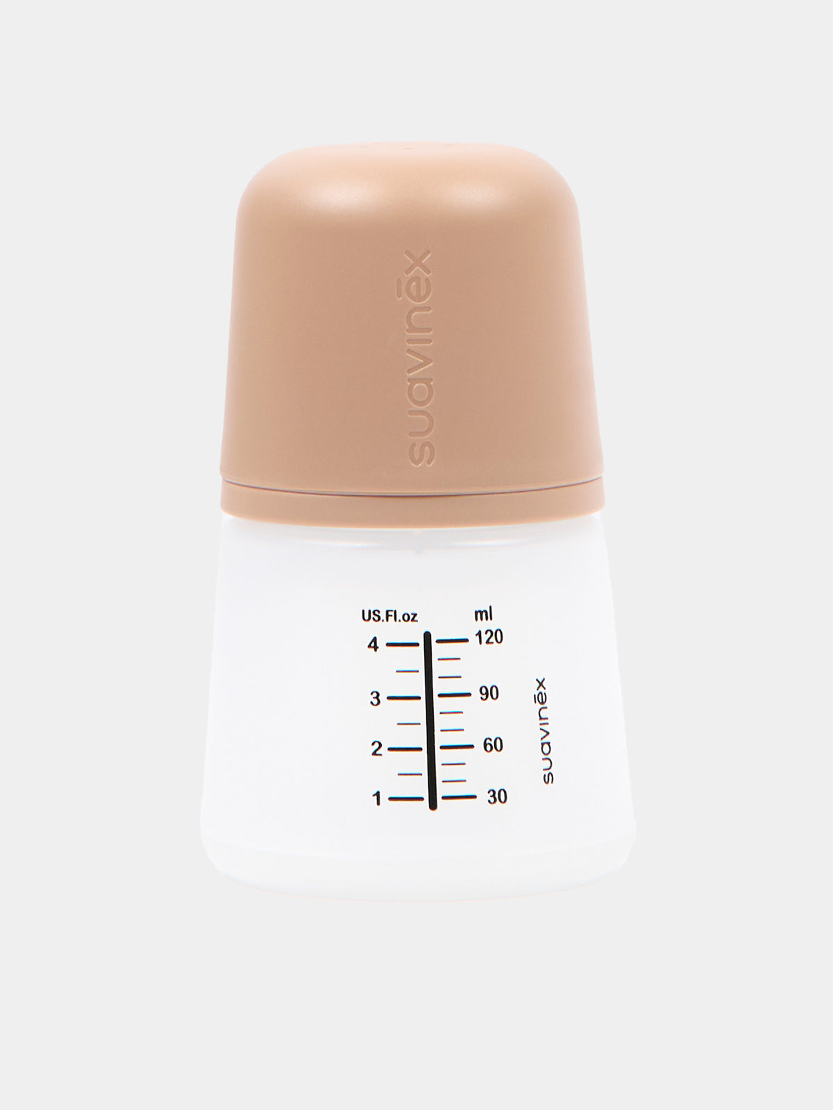 ZERØ.ZERØ Anti-Colic Bottle Adjustable Flow 120 ml Brown for Newborn