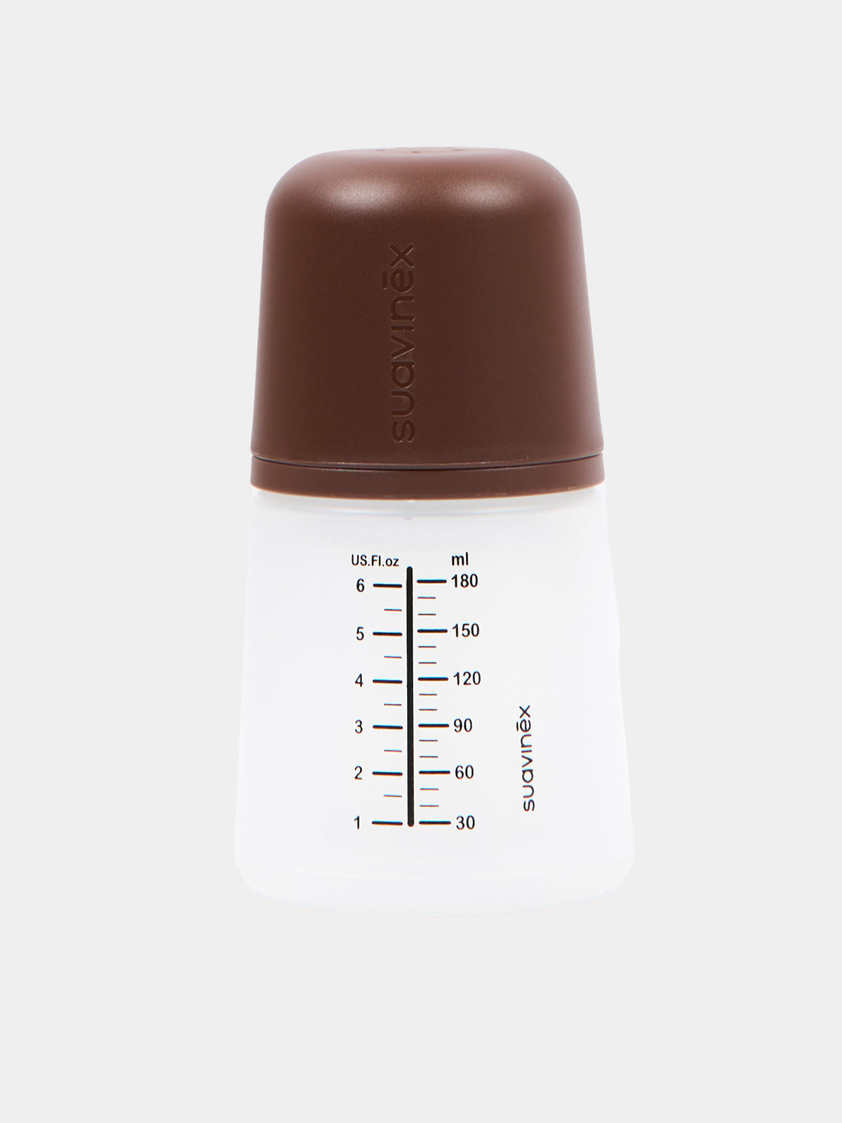 Biberon ZERO.ZERO Anticolica Flusso adattabile 180 ml marrone per neonati,Suavinex,308418
