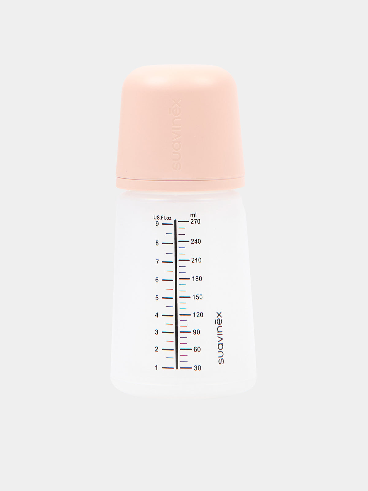 ZERO.ZERO Anti-Colic Bottle Medium Flow 270 ml beige for Newborns