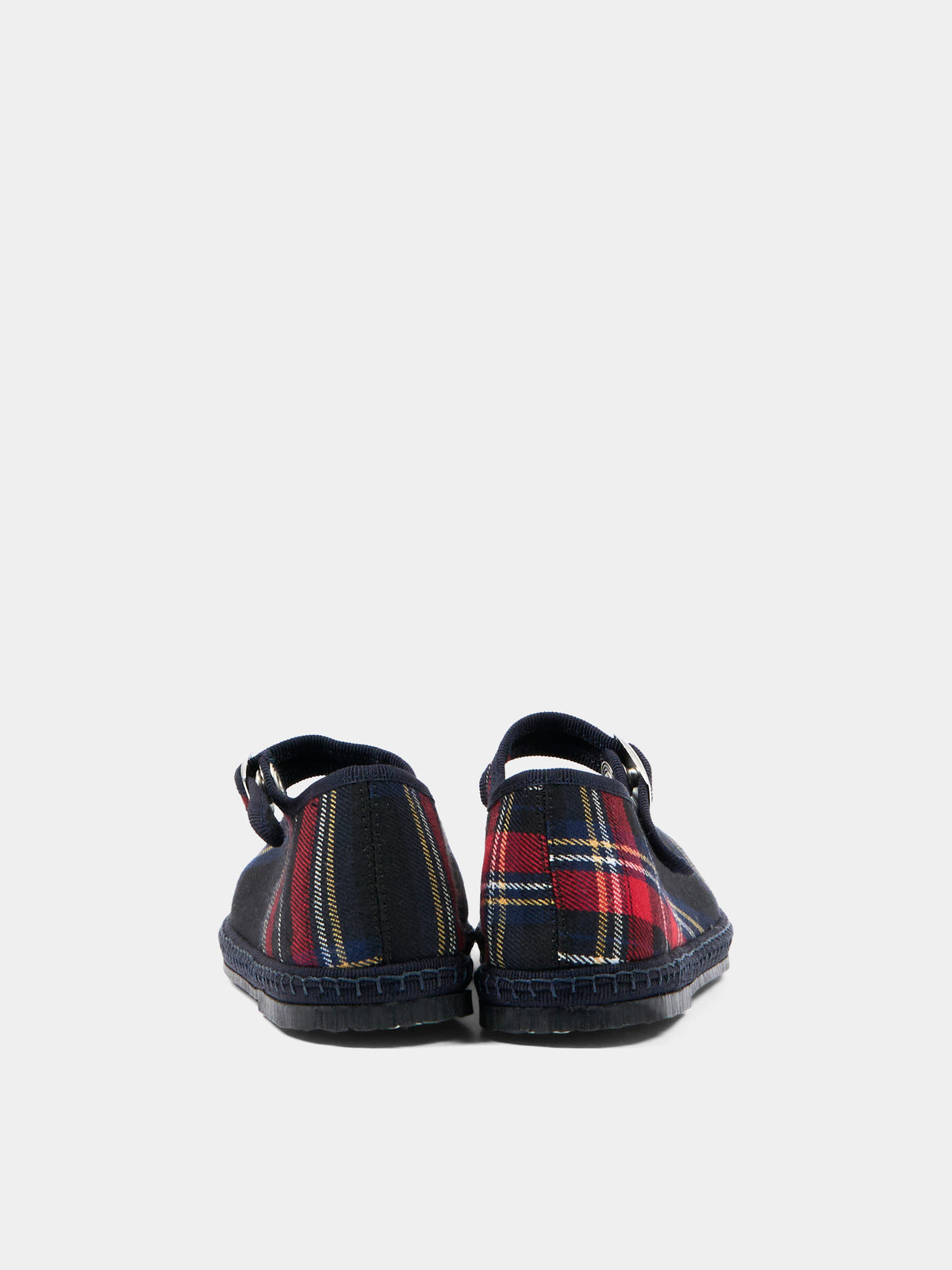 Ballerine blu Baby Maryjane Tartan per bambina,Sciuscià,BABY MARYJANE TARTAN BLUE