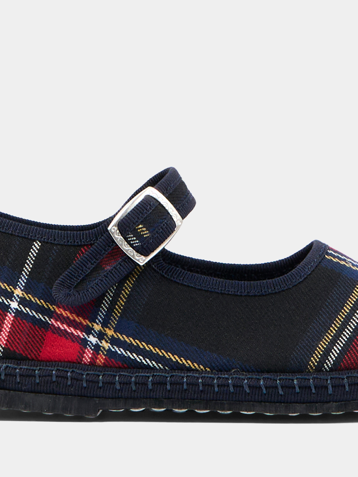 Ballerine blu Baby Maryjane Tartan per bambina,Sciuscià,BABY MARYJANE TARTAN BLUE