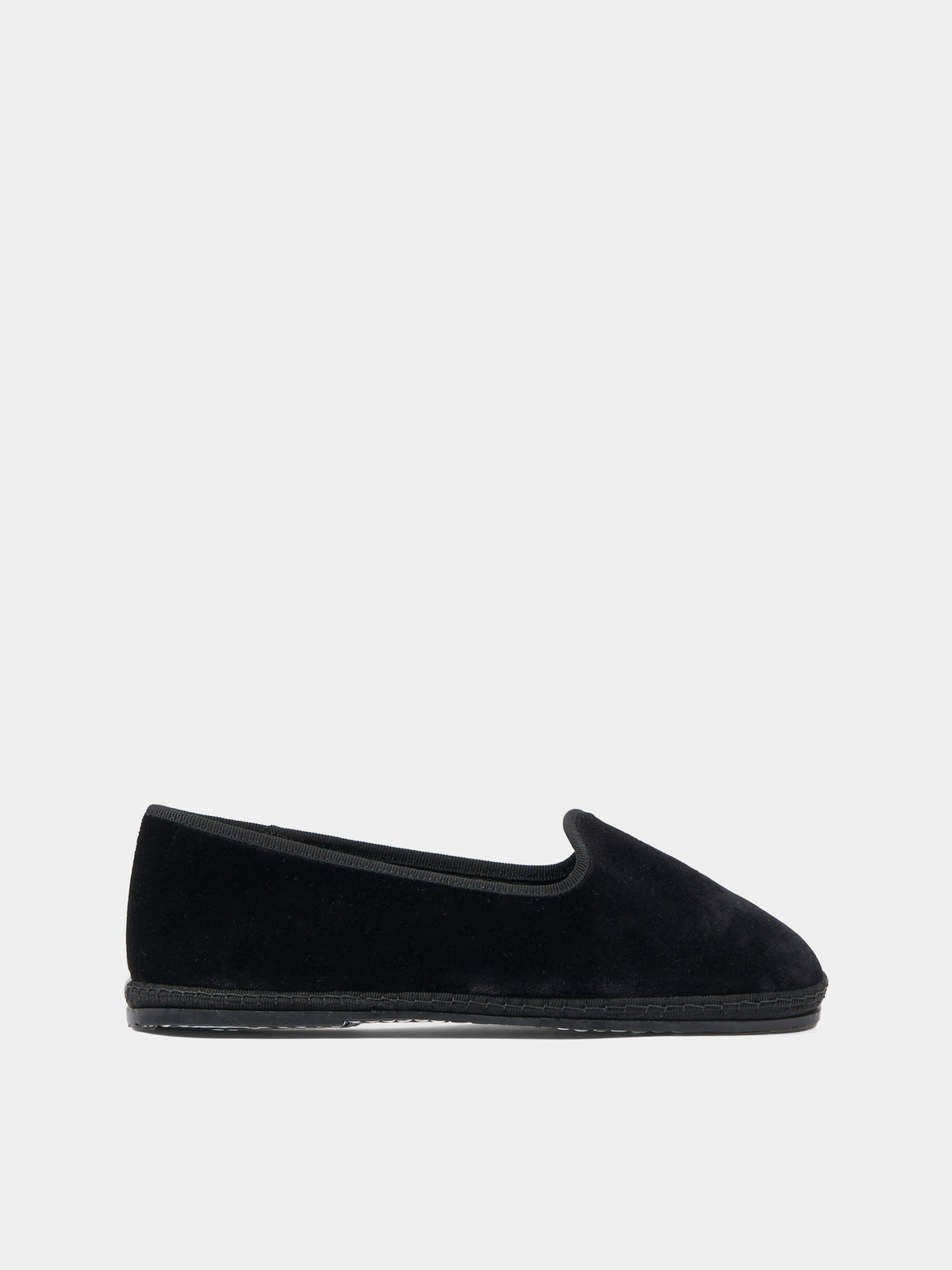 Mocassini neri Tragara Velvet per bambini,Sciuscià,TRAGARA VELVET BLACK