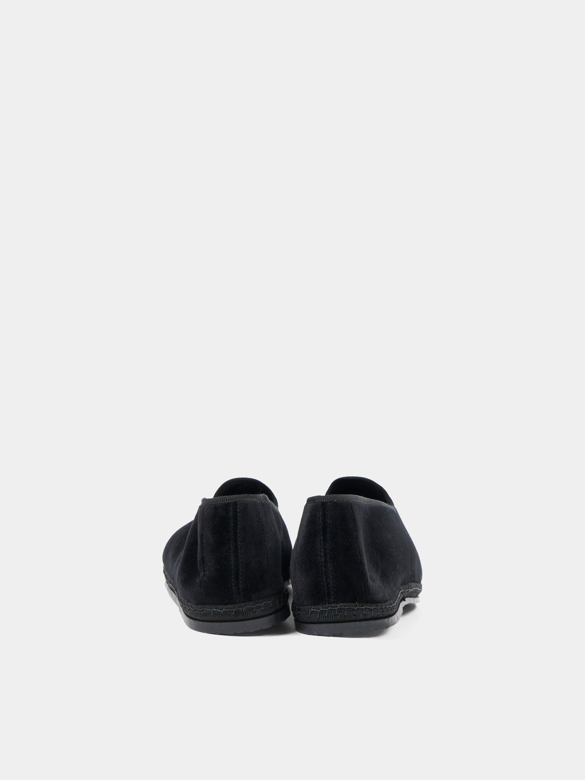 Mocassini neri Tragara Velvet per bambini