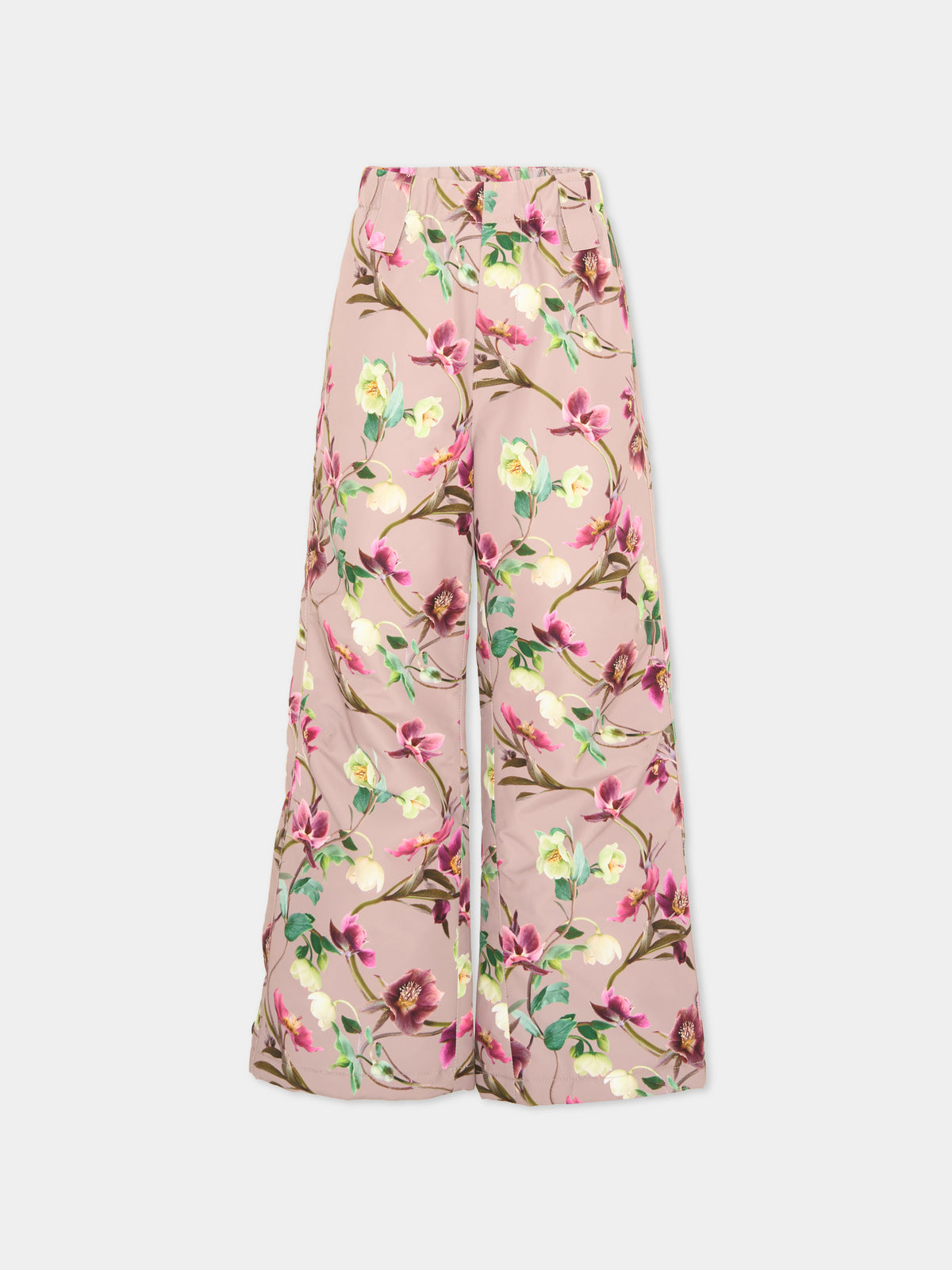 Pantalone rosa Paxton per bambina floreale,Molo,5W24I101 9117